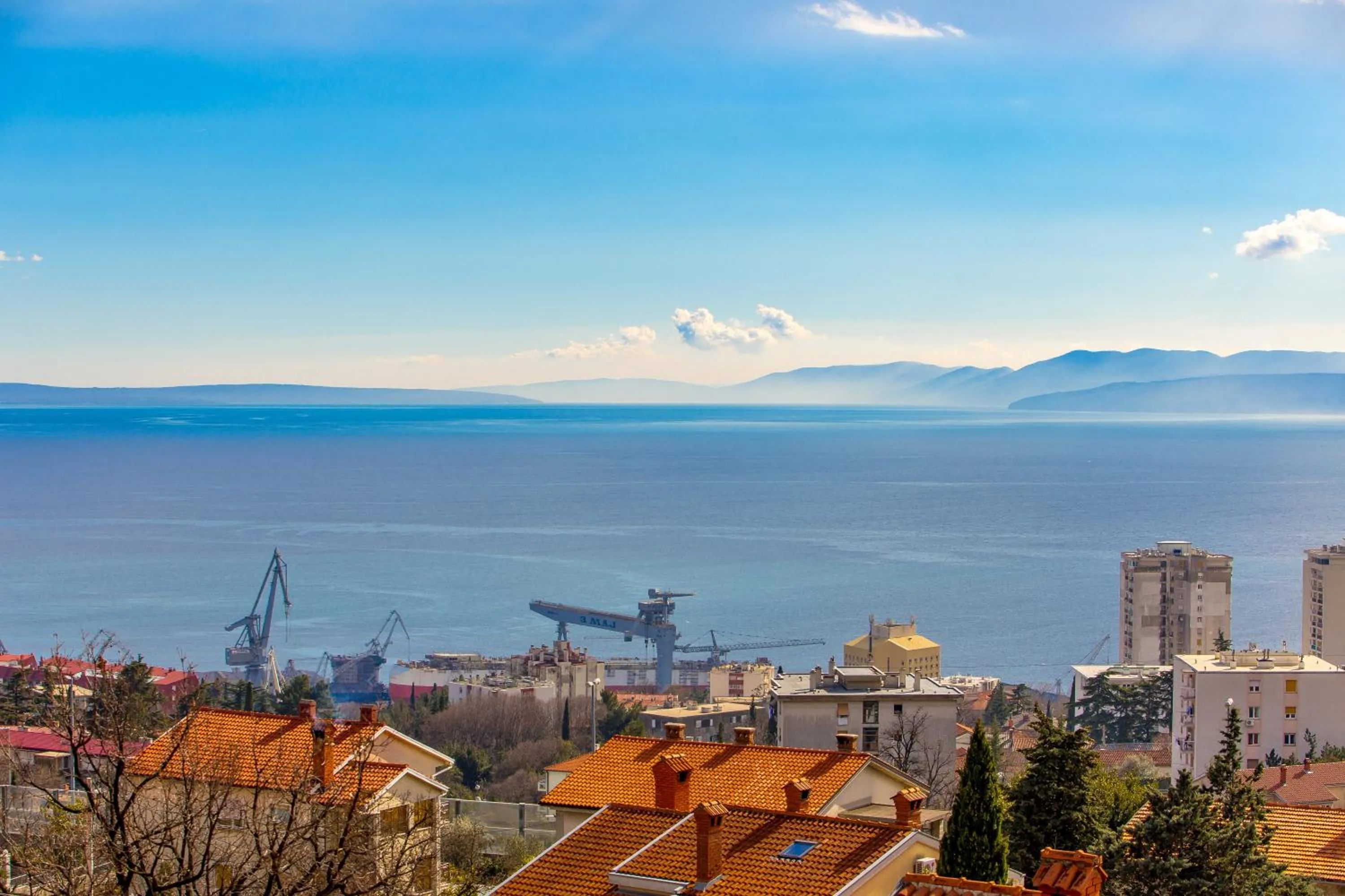 Sea view in Apartment Patricia Rijeka