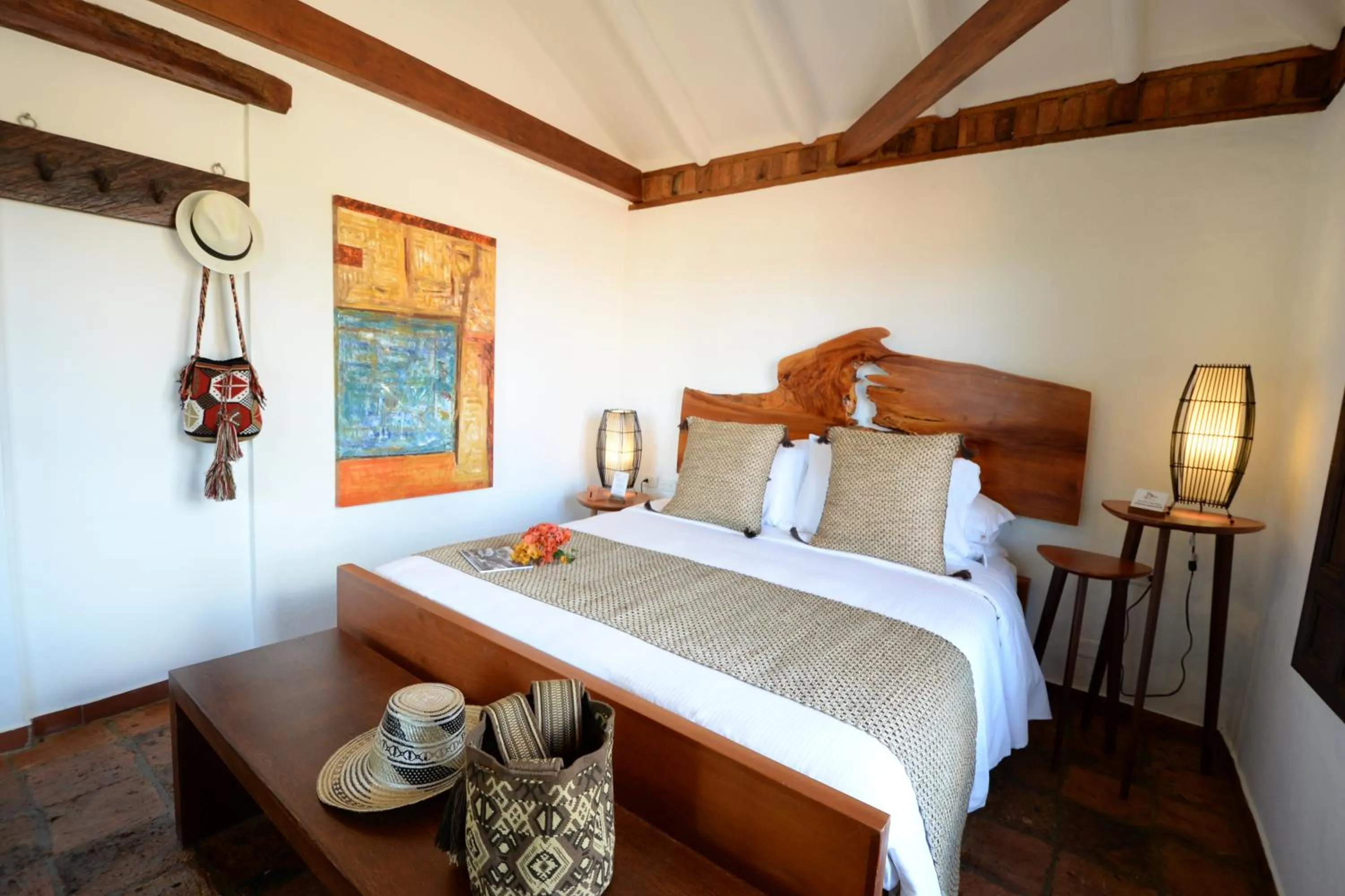 Bed in Hotel Casa Terra