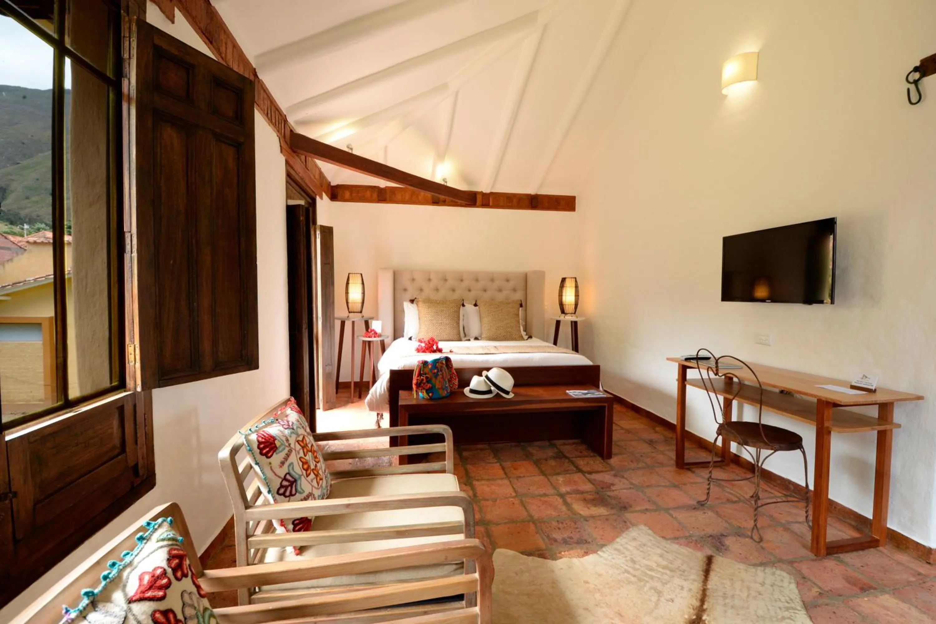 Bed in Hotel Casa Terra