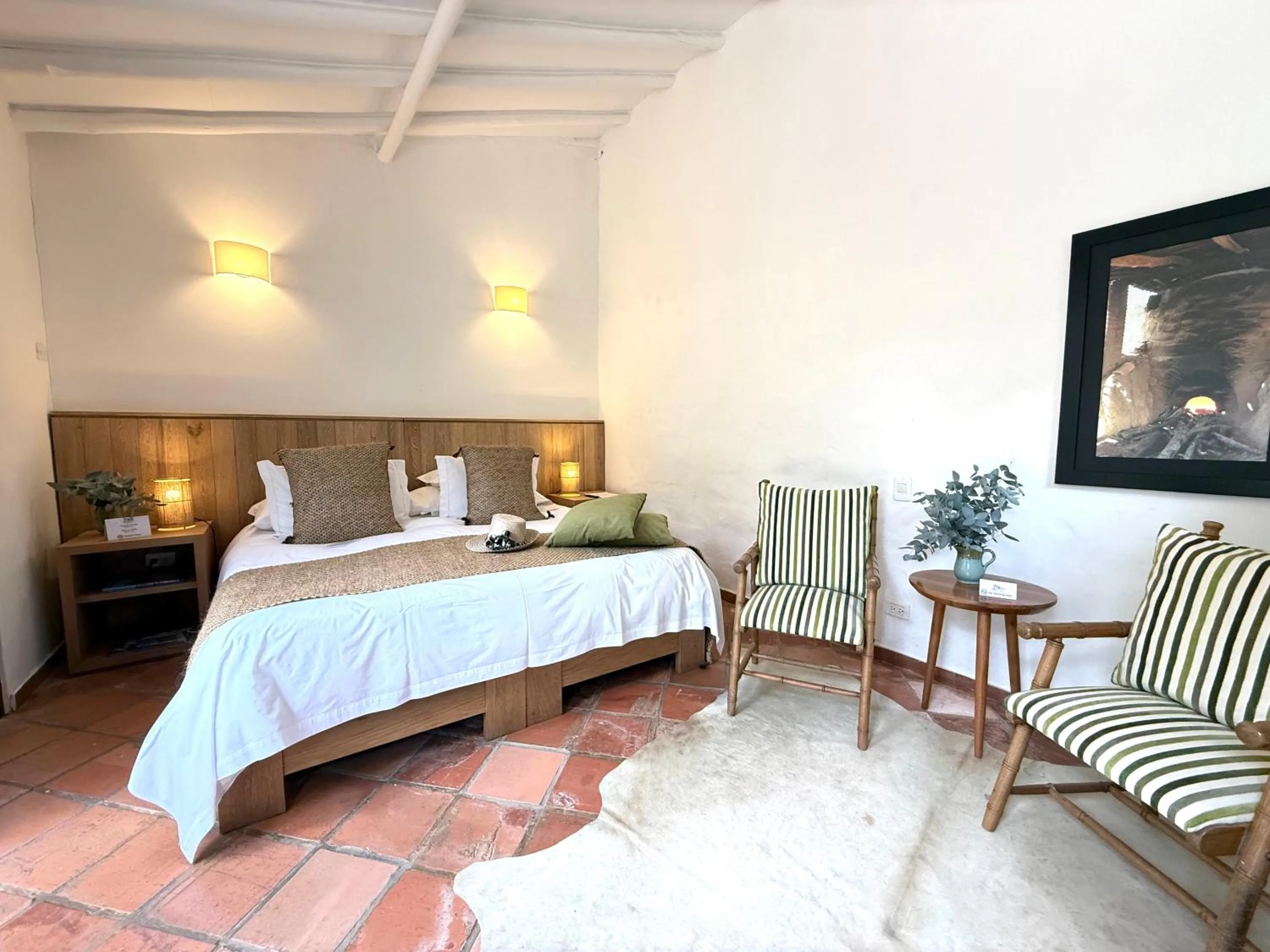 Bed in Hotel Casa Terra