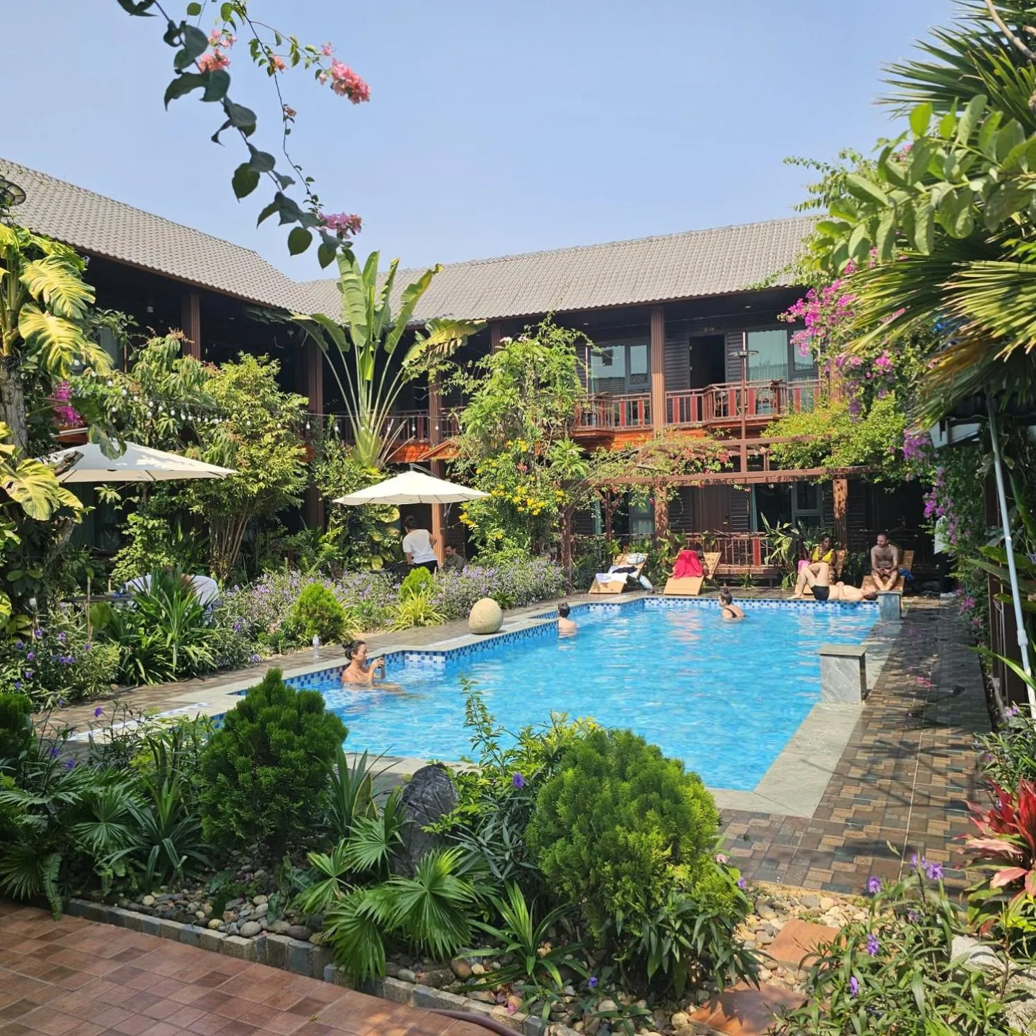 Property building in Champa Phan Boutique Hotel
