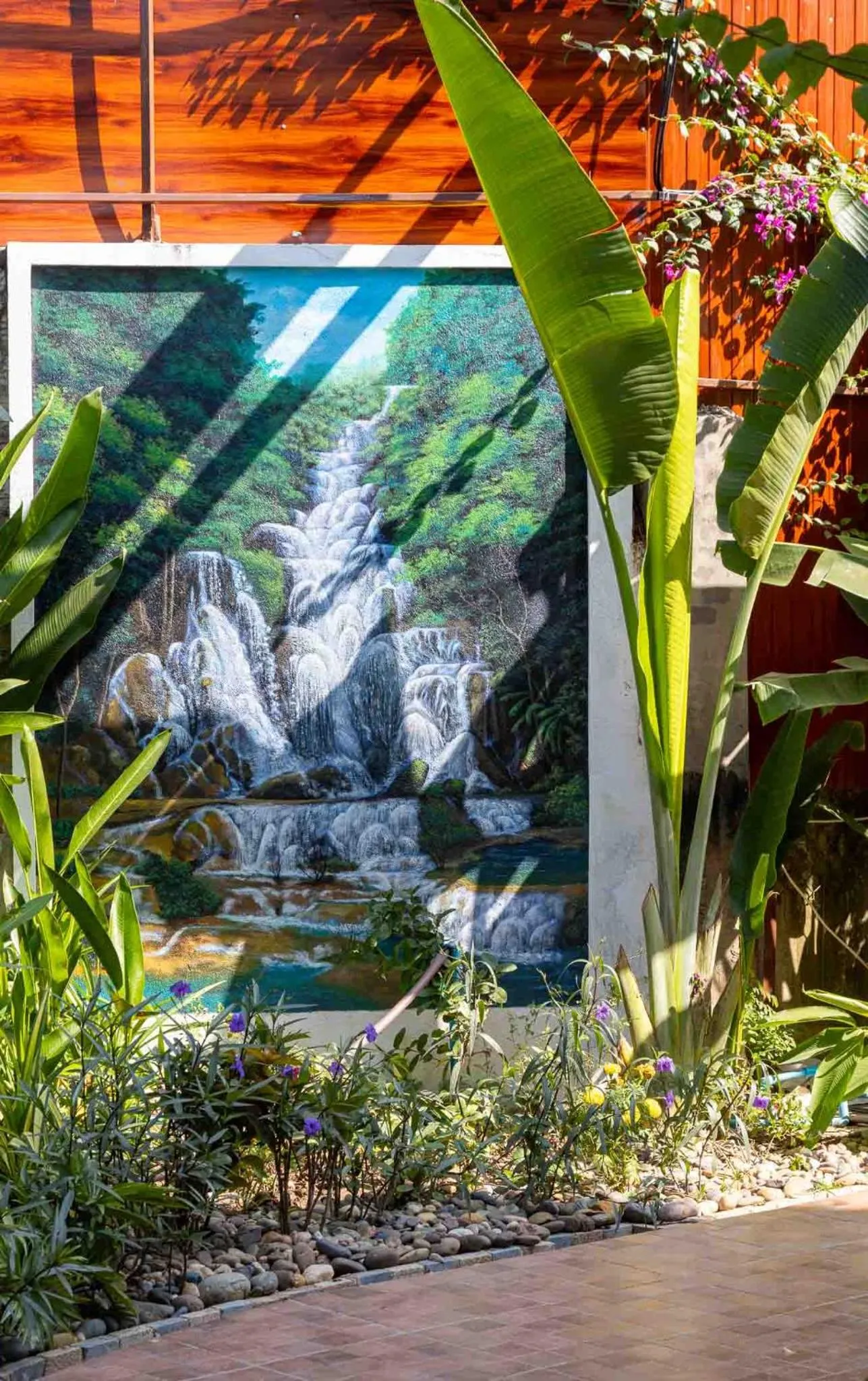 Garden in Champa Phan Boutique Hotel