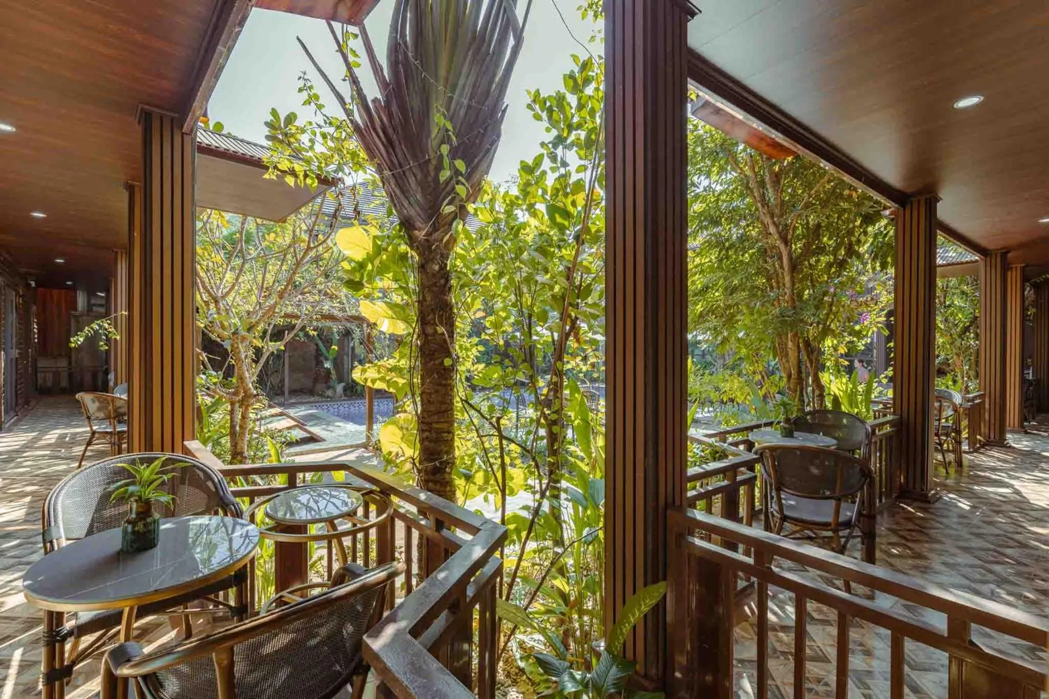 Balcony/Terrace in Champa Phan Boutique Hotel
