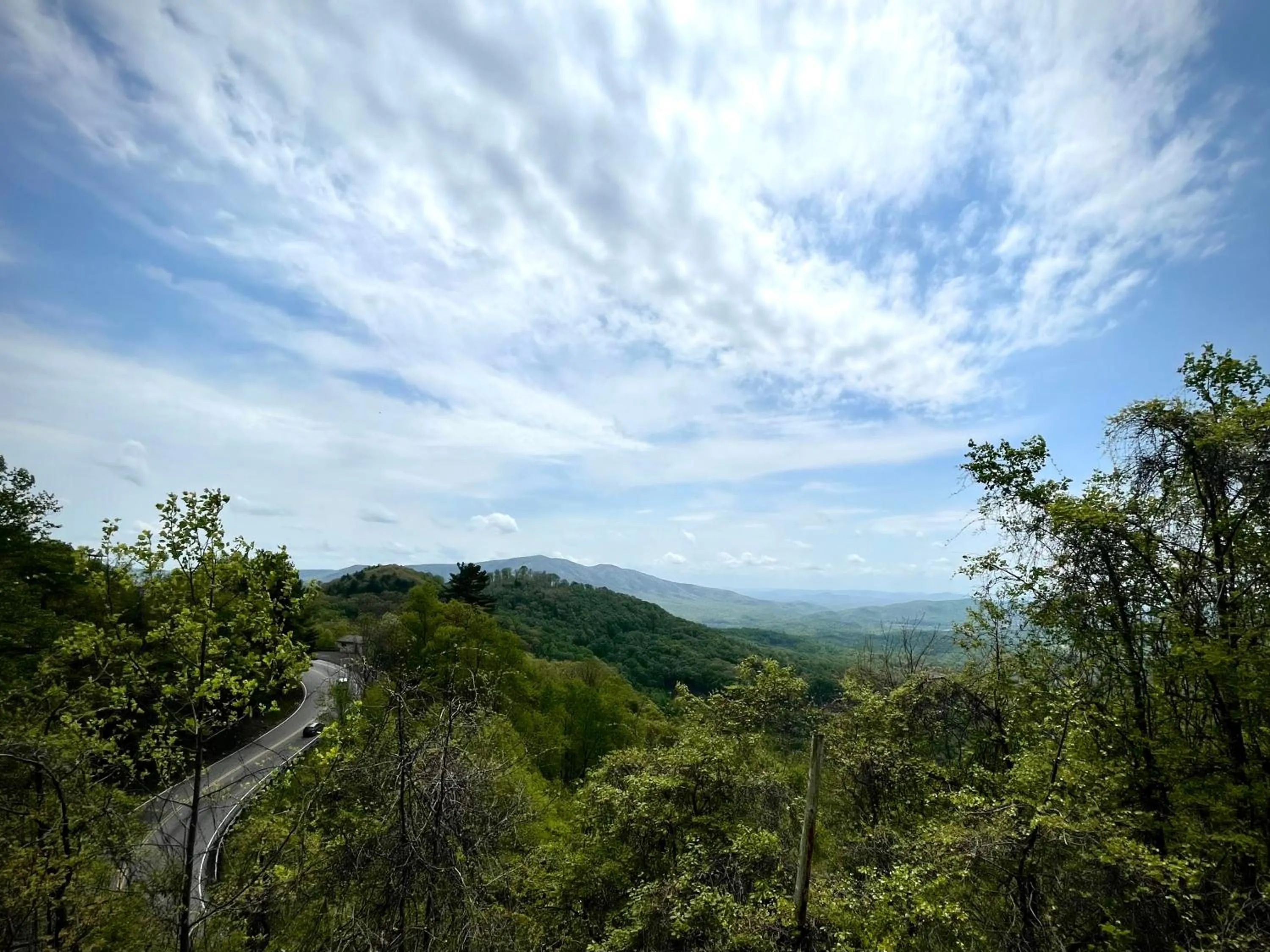 Spring in Skyline Village Inn