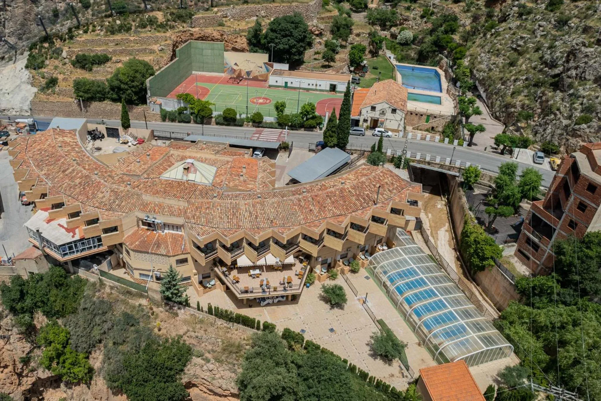 Property building in Hotel Restaurante Felipe II