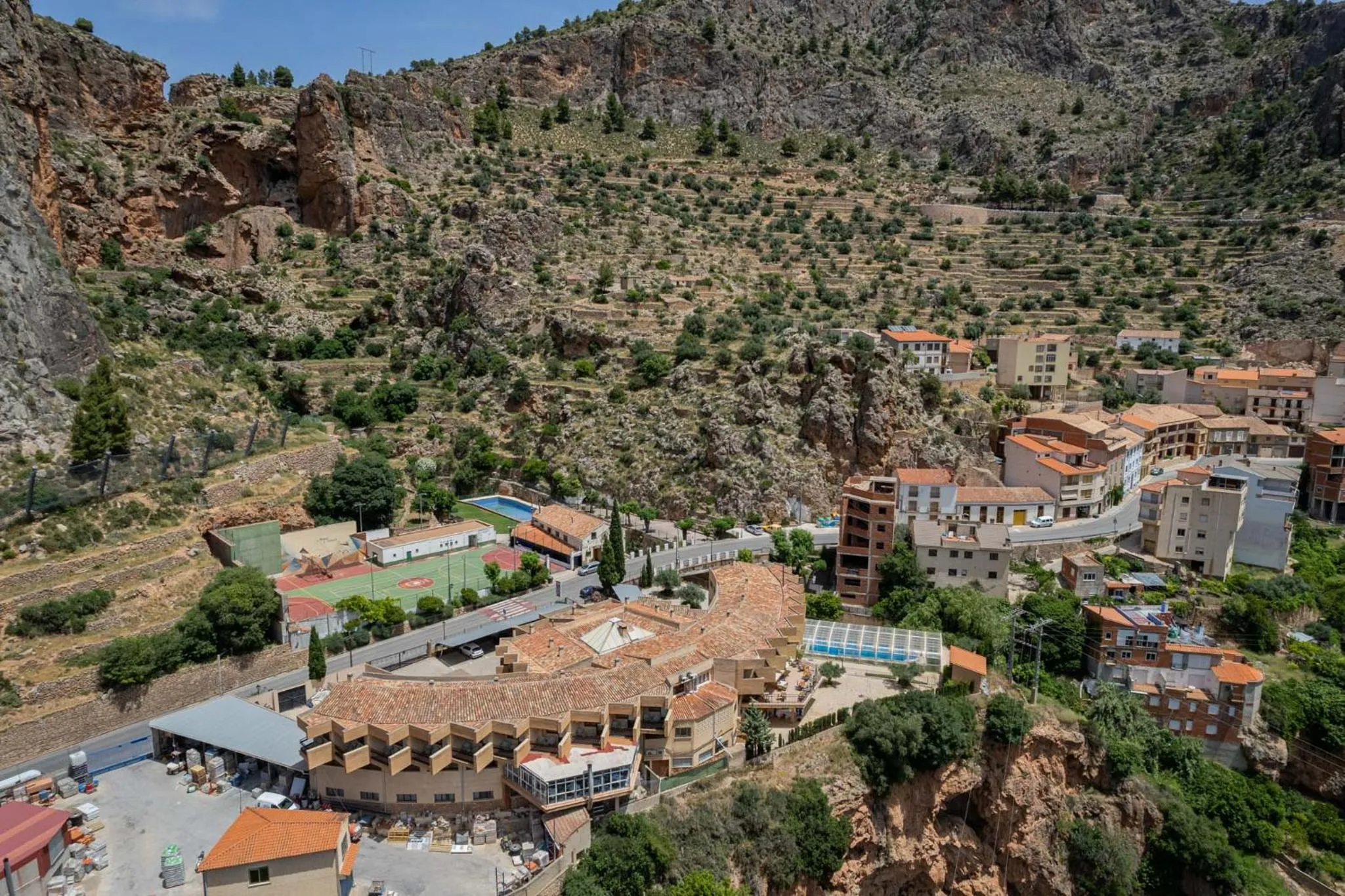 Property building in Hotel Restaurante Felipe II