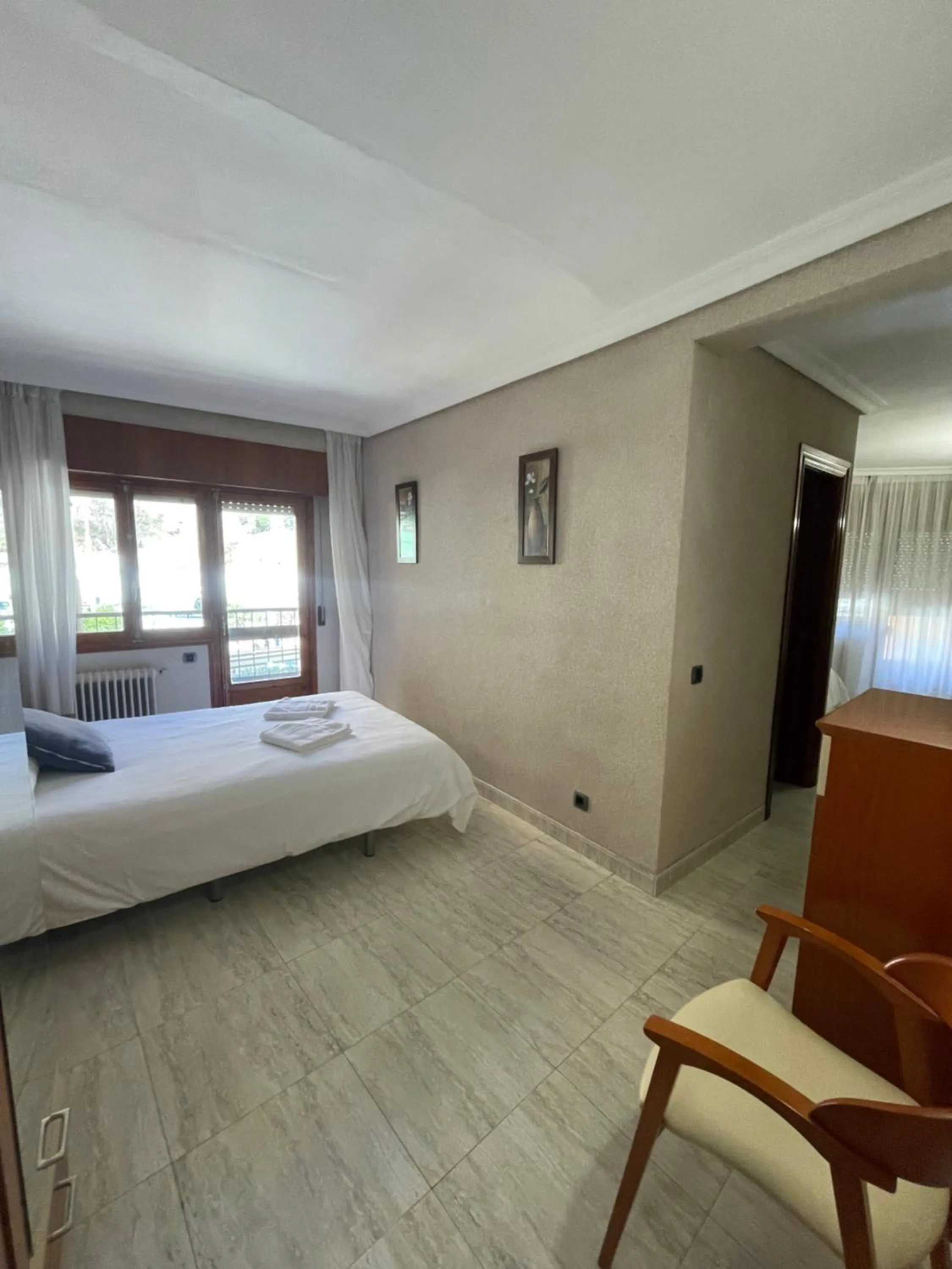 Bed in Hotel Restaurante Felipe II