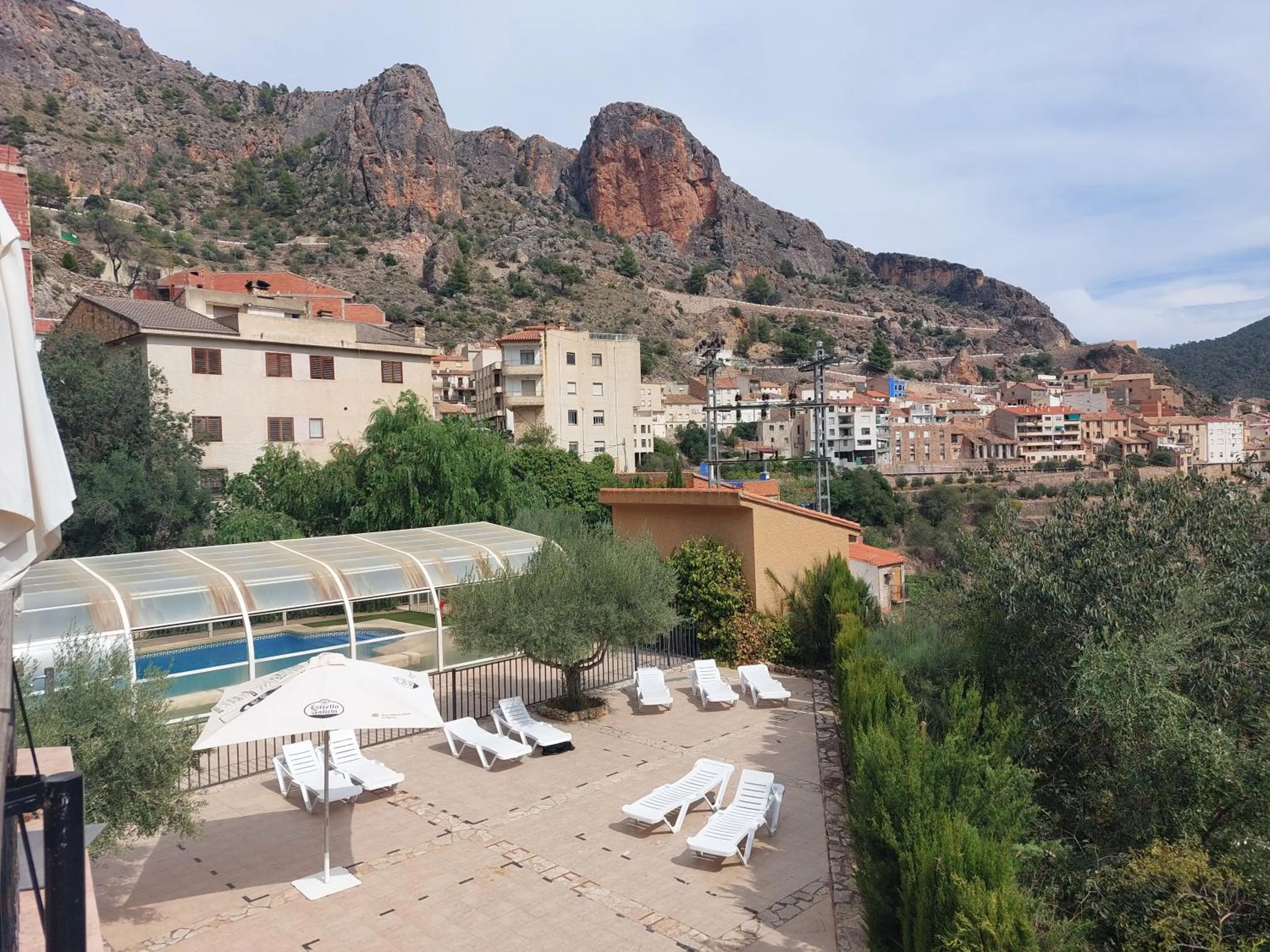 Solarium in Hotel Restaurante Felipe II