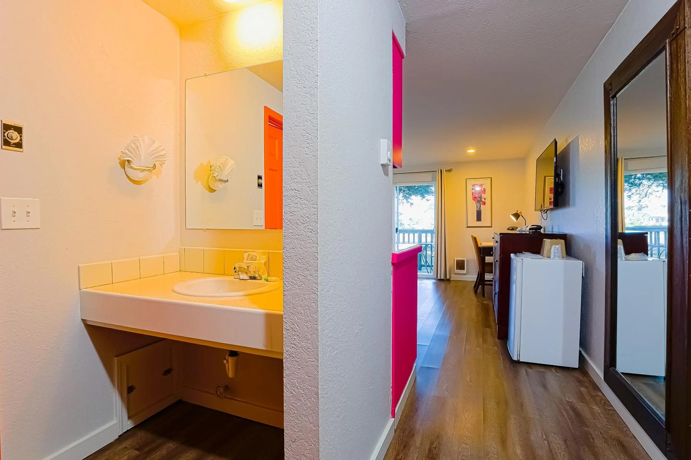 Bathroom in Coast River Inn by OYO Seaside