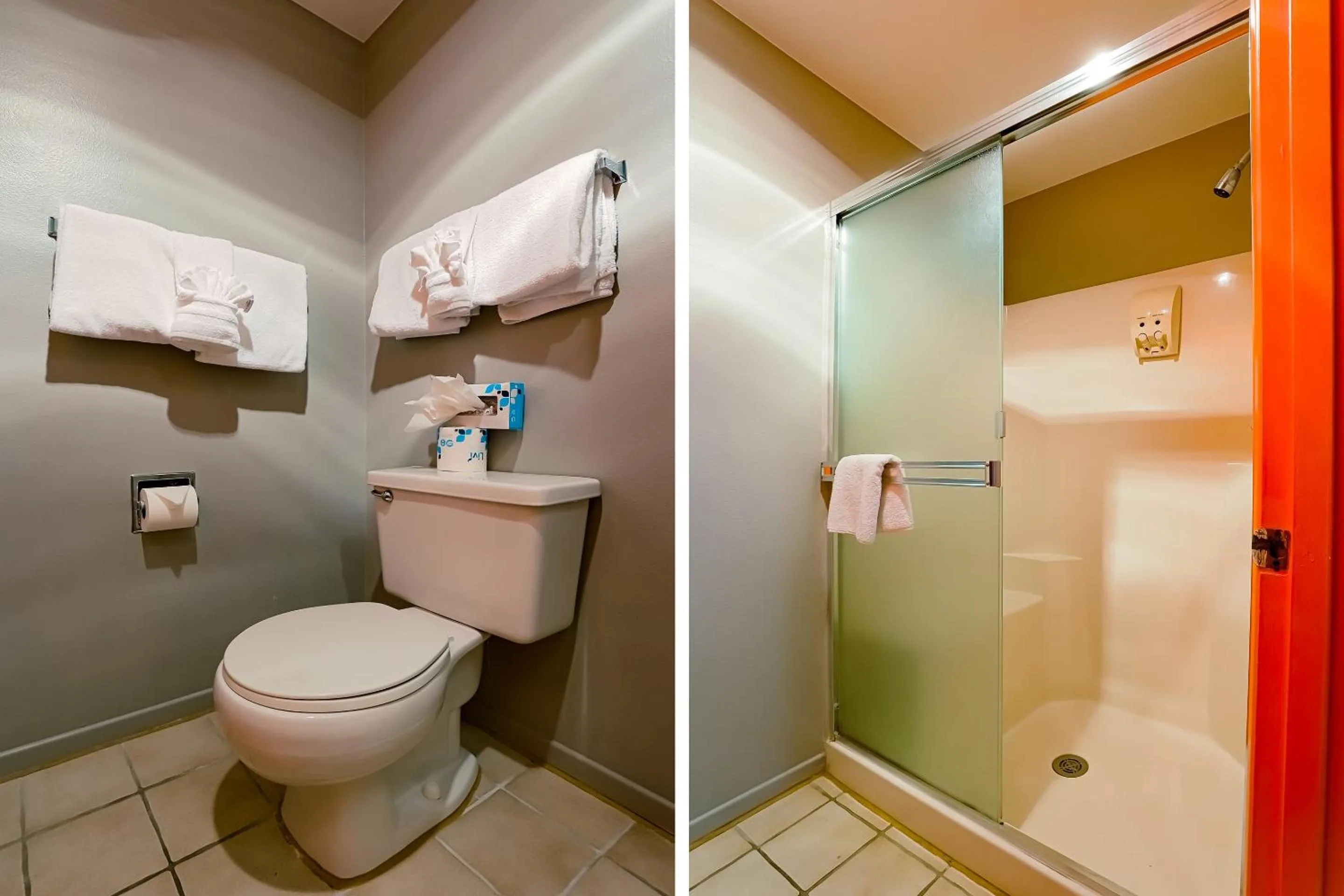 Bathroom in Coast River Inn by OYO Seaside