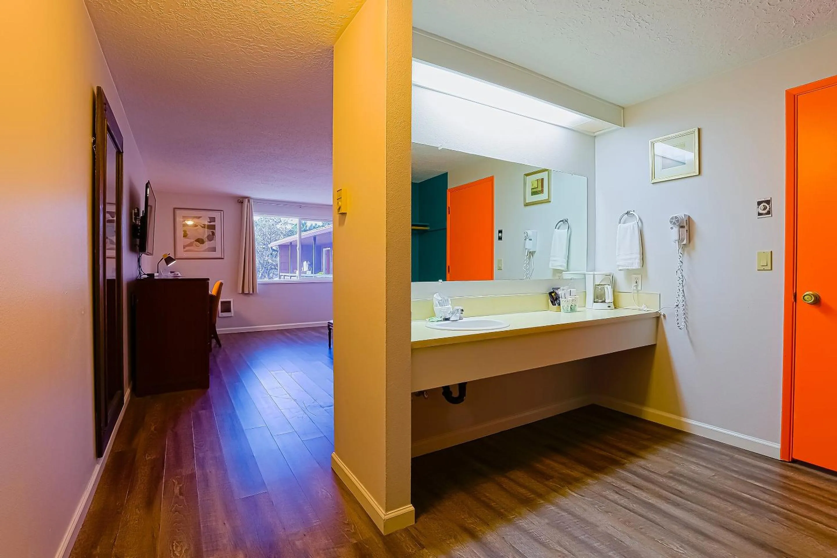 Bedroom in Coast River Inn by OYO Seaside