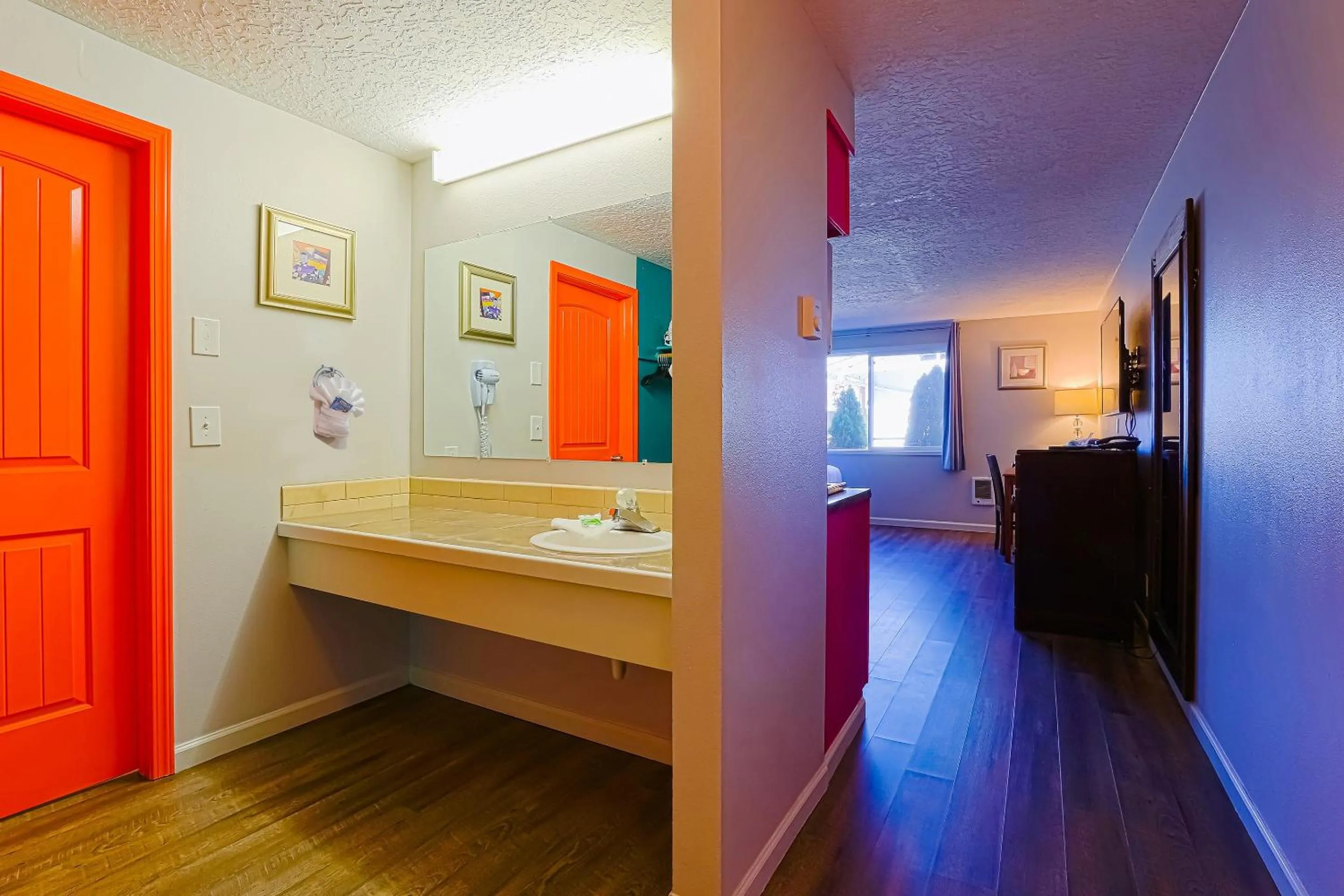 Bathroom, Bed in Coast River Inn by OYO Seaside