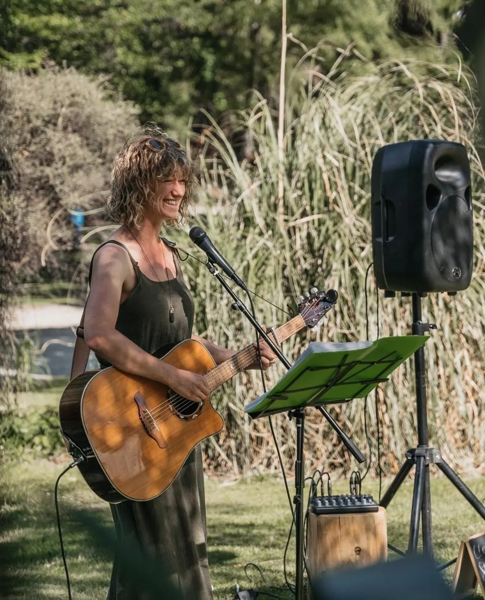 Entertainment in The Camp - Lake Hawea