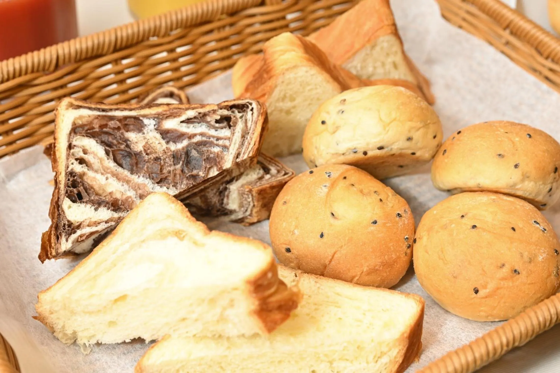 Buffet breakfast in Sanco Inn Grande Tokyo Hamamatsucho