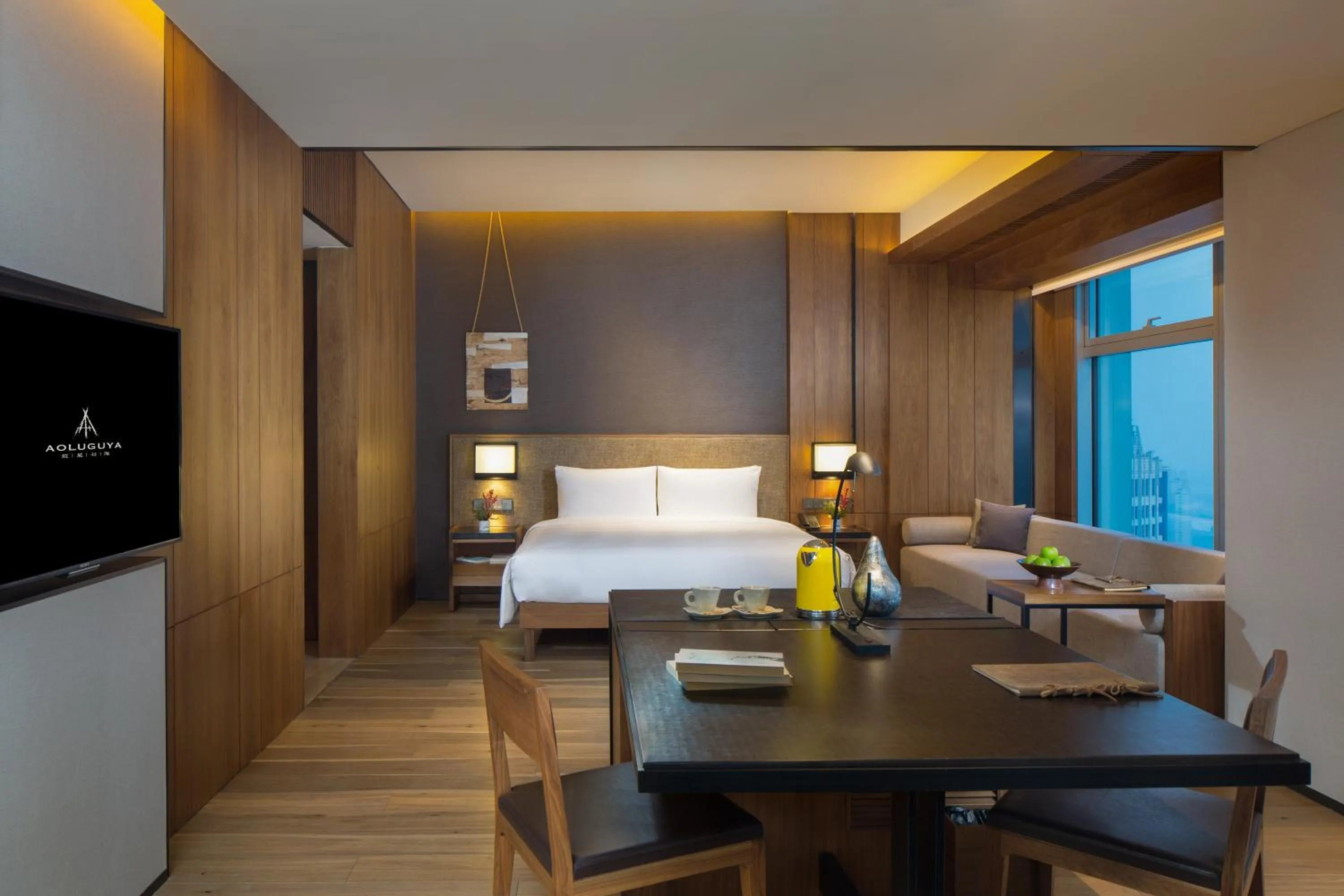 Property building in Aoluguya Hotel Harbin