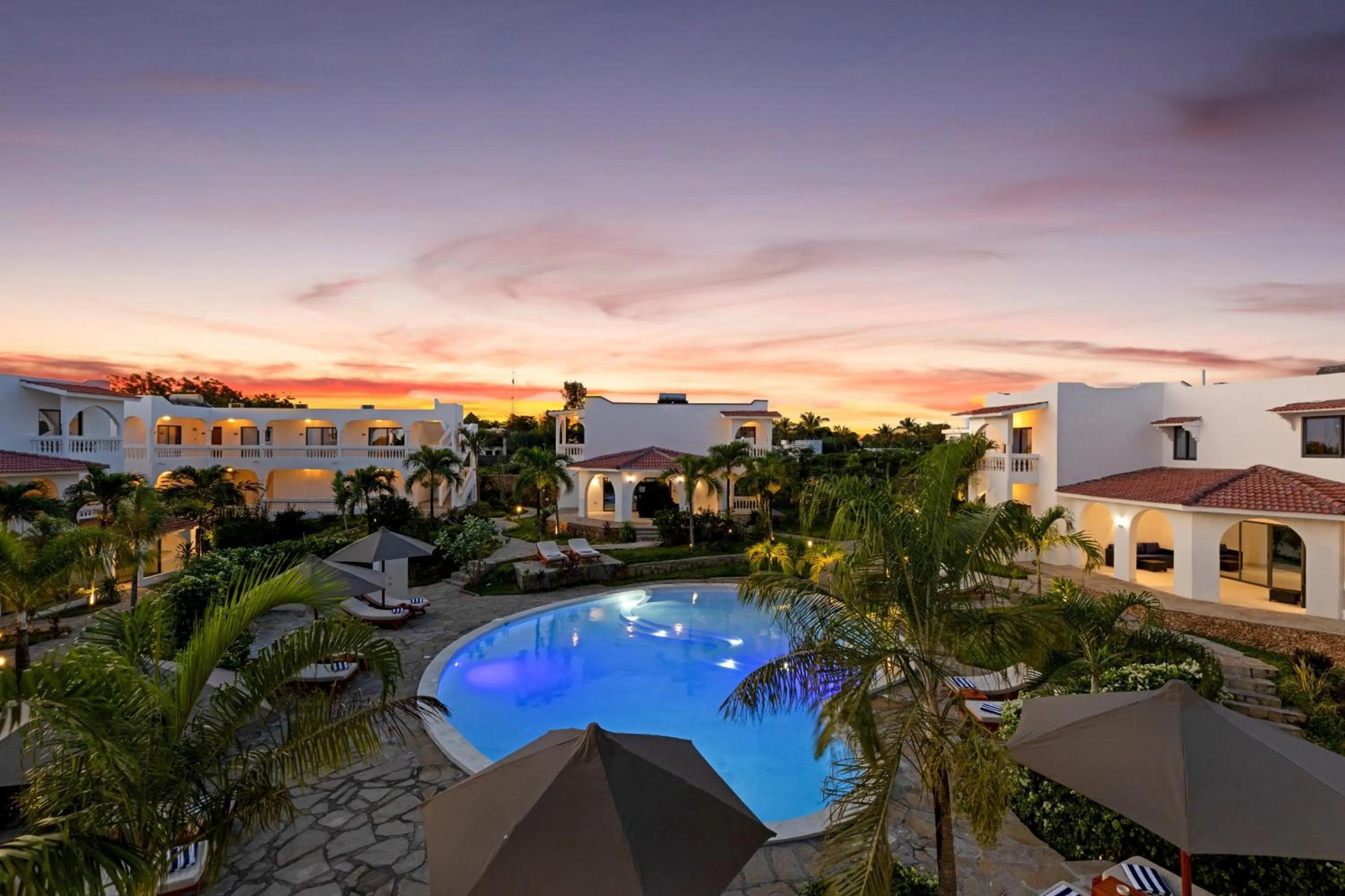 Swimming pool in Q Boutique Resort Malindi
