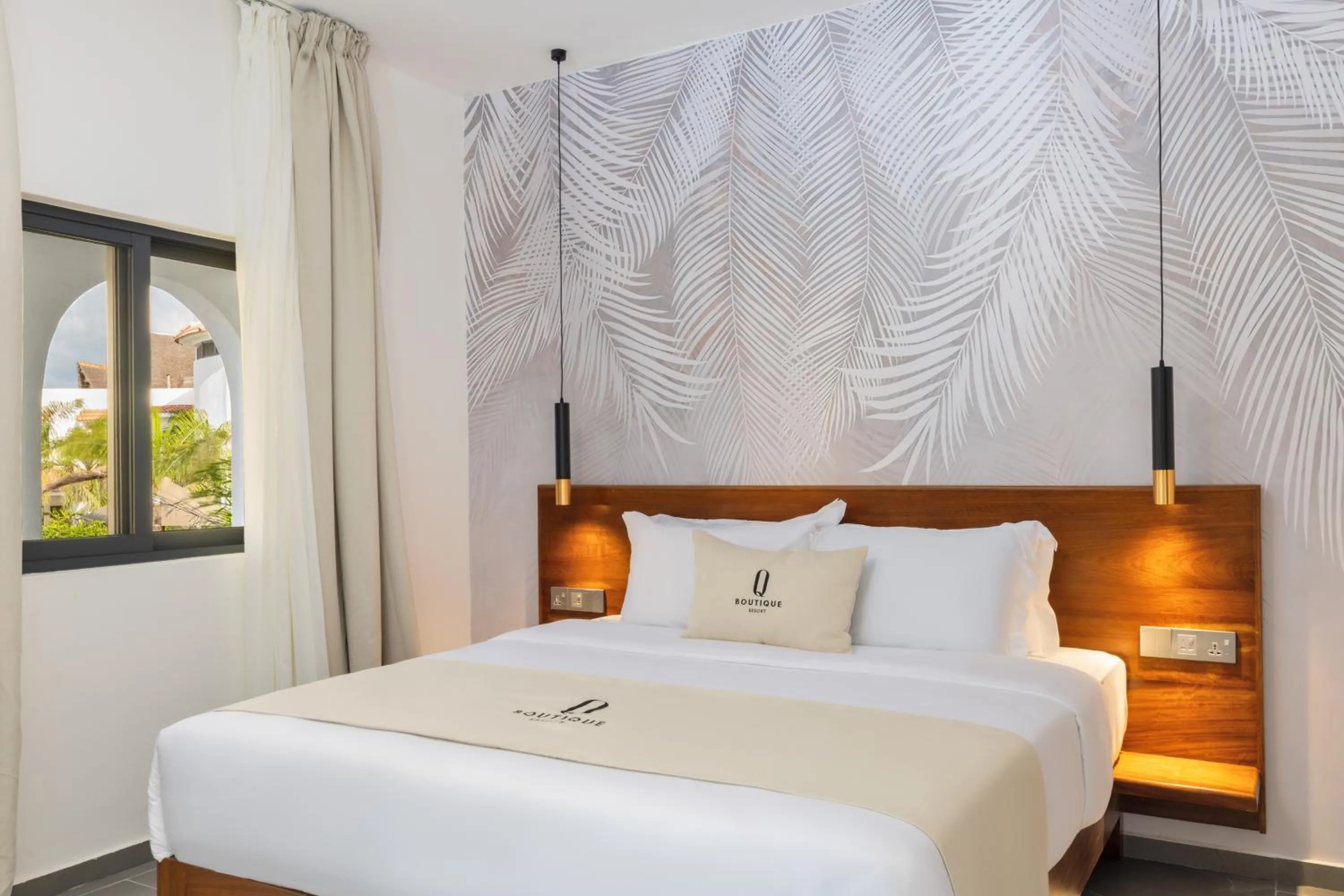 Bed in Q Boutique Resort Malindi