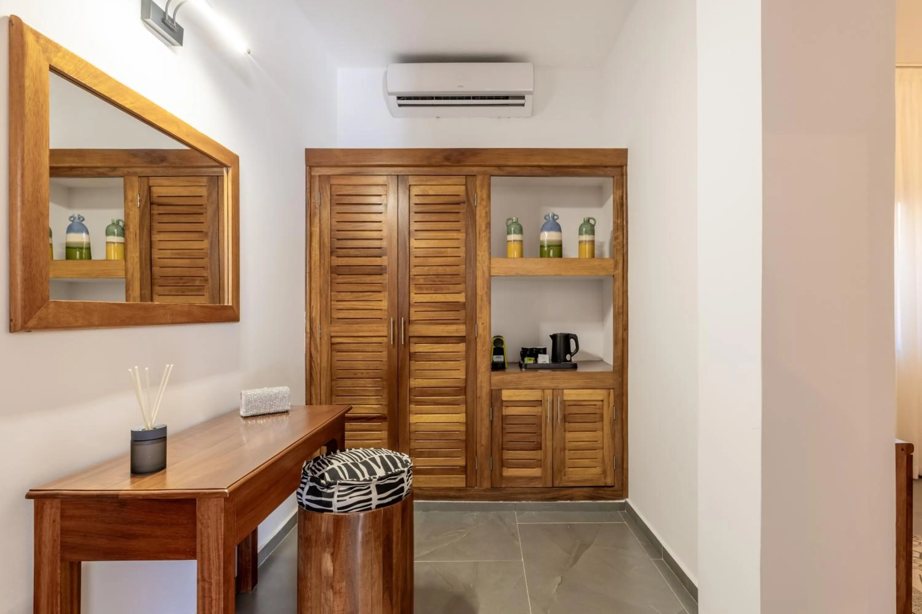 wardrobe in Q Boutique Resort Malindi