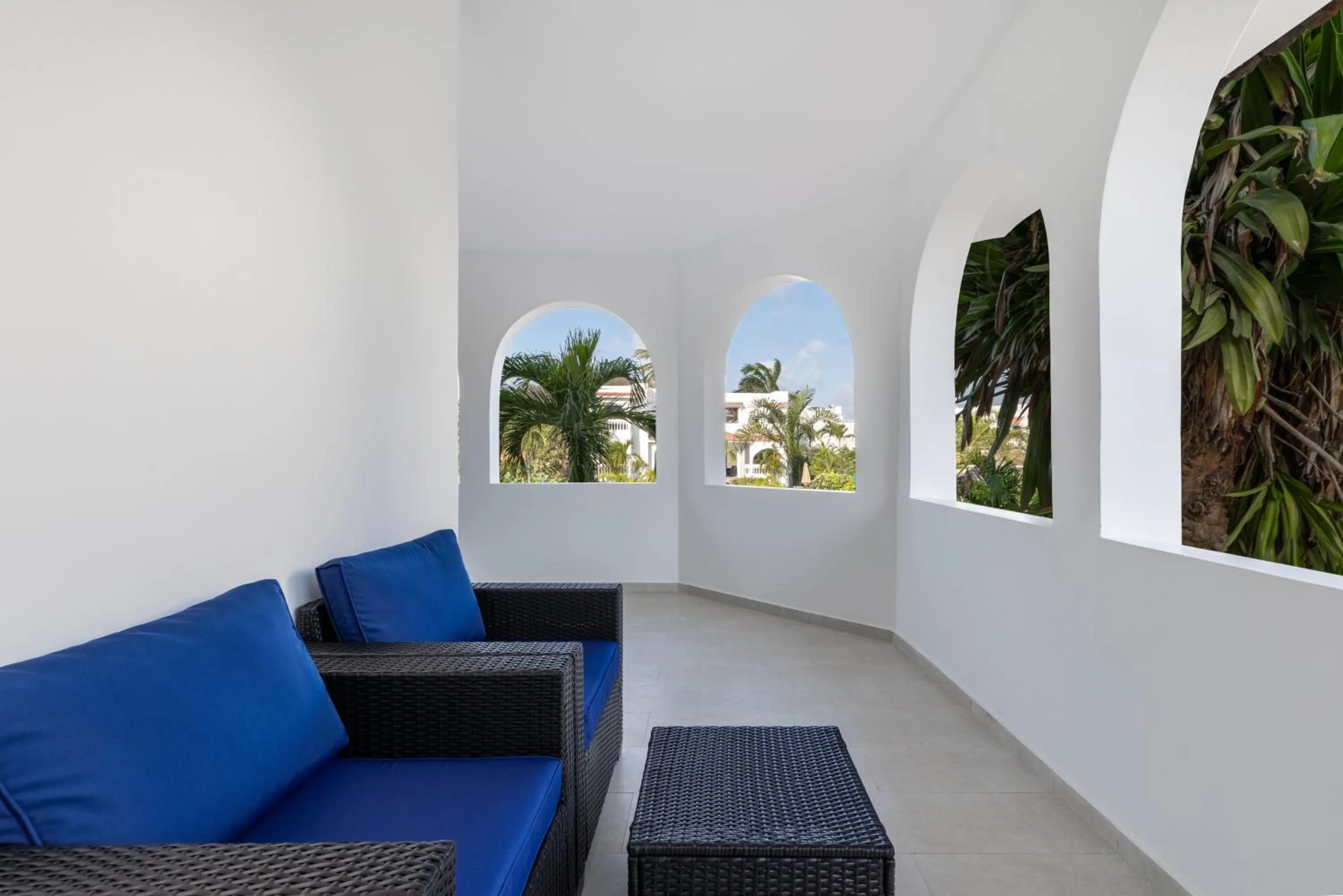 Seating area in Q Boutique Resort Malindi