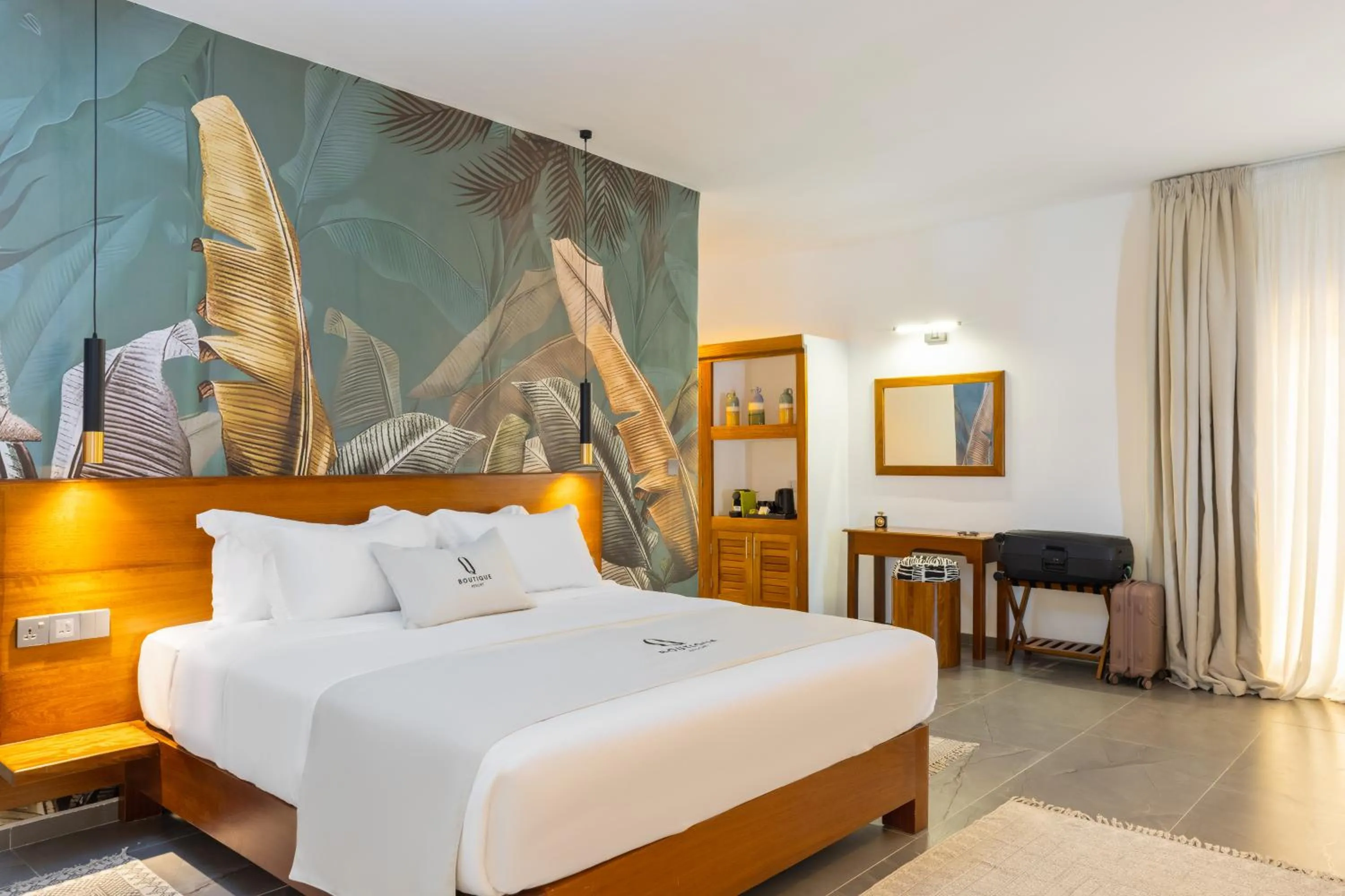 Photo of the whole room, Bed in Q Boutique Resort Malindi