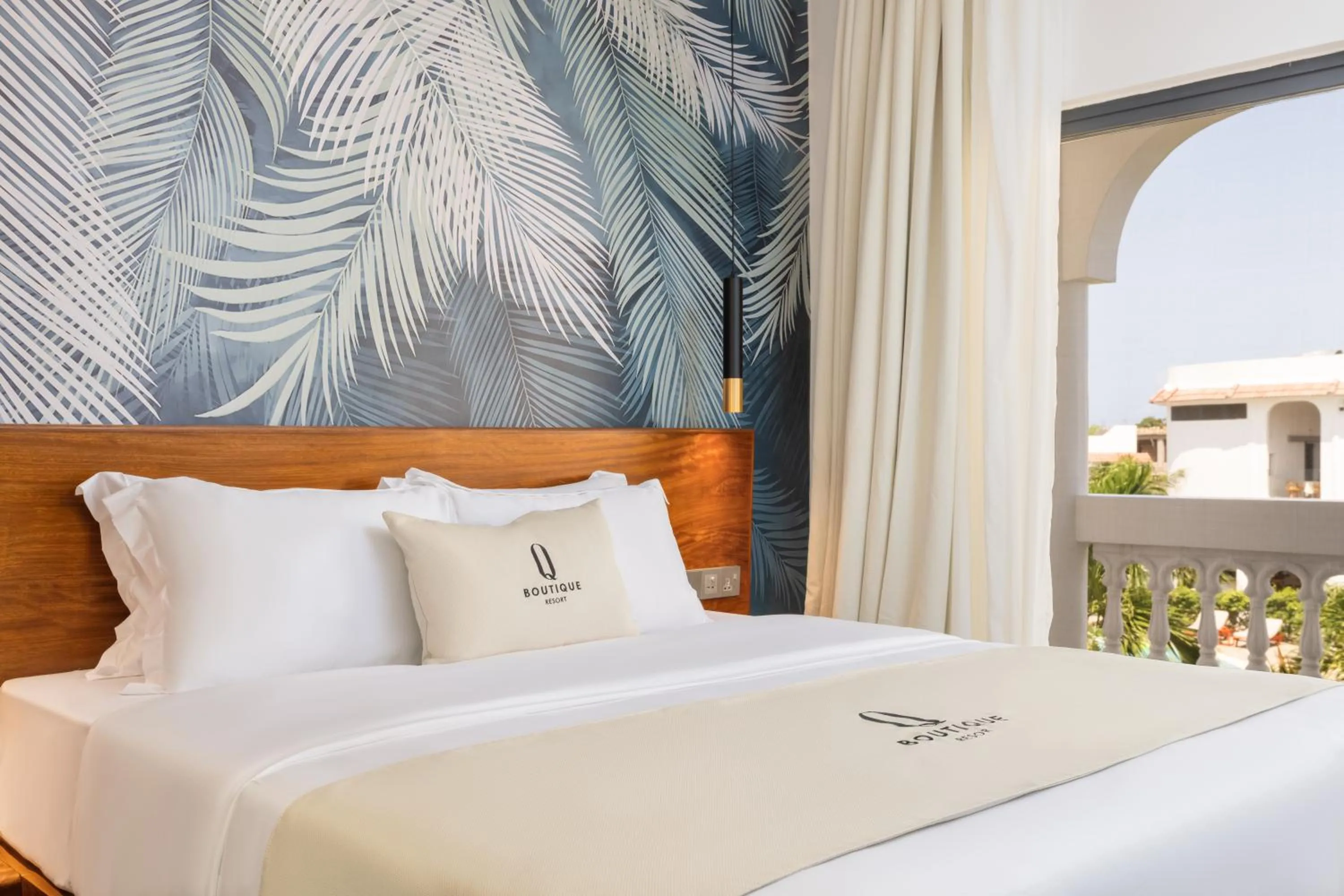 Bed in Q Boutique Resort Malindi