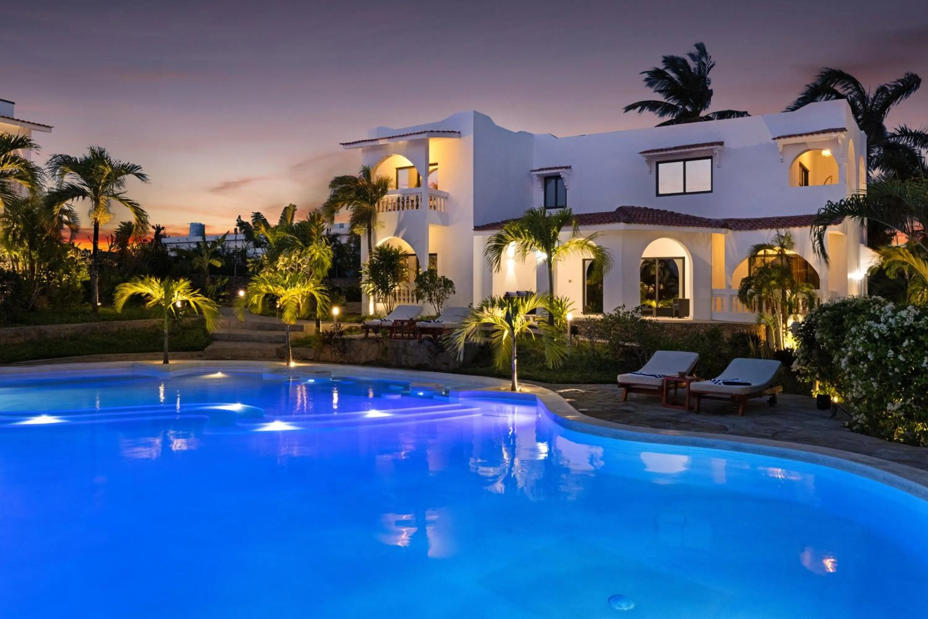 Swimming pool in Q Boutique Resort Malindi