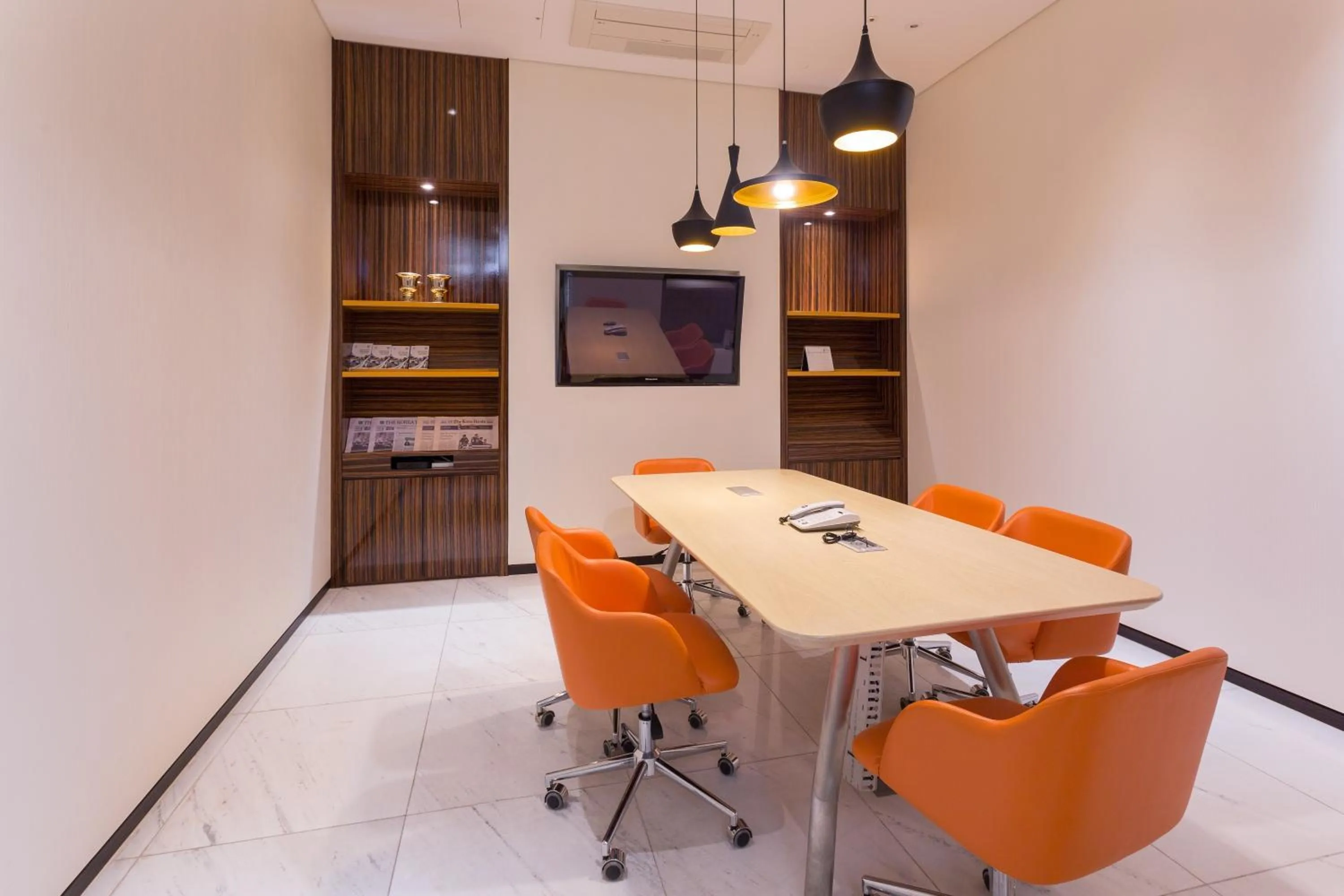 Communal lounge/ TV room in Charis Hotel