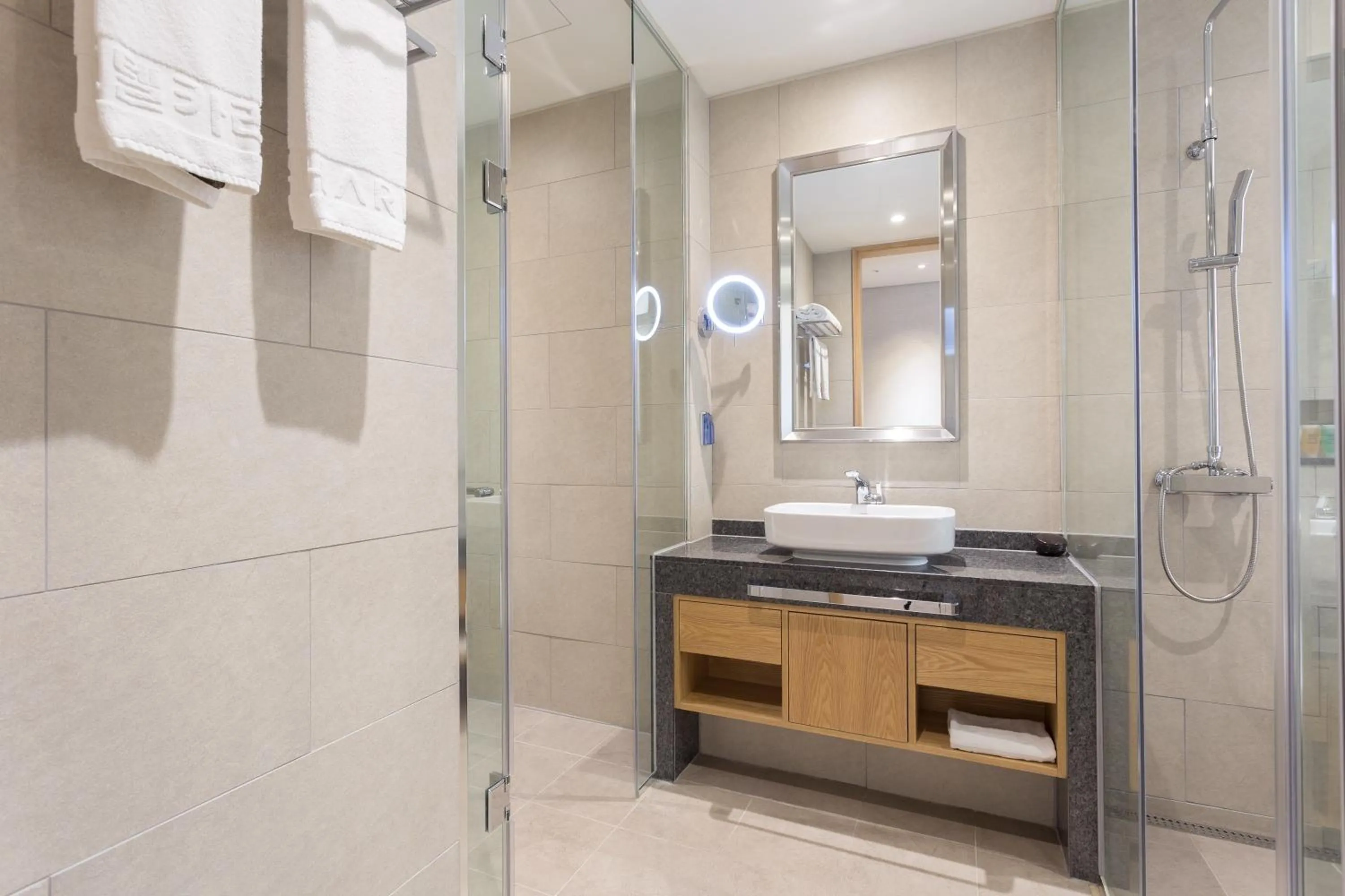 Bathroom in Charis Hotel