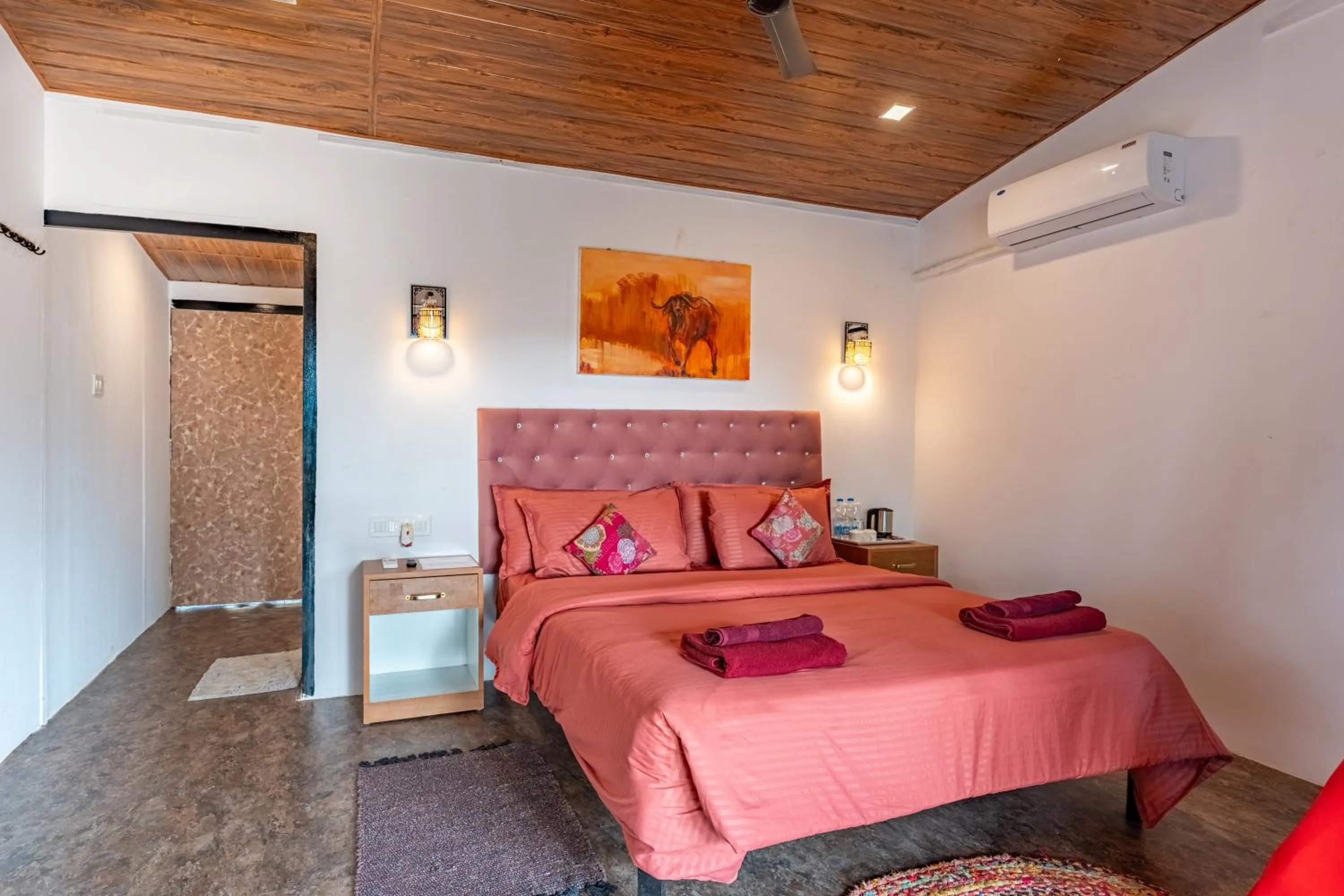 Bedroom, Bed in Simrose