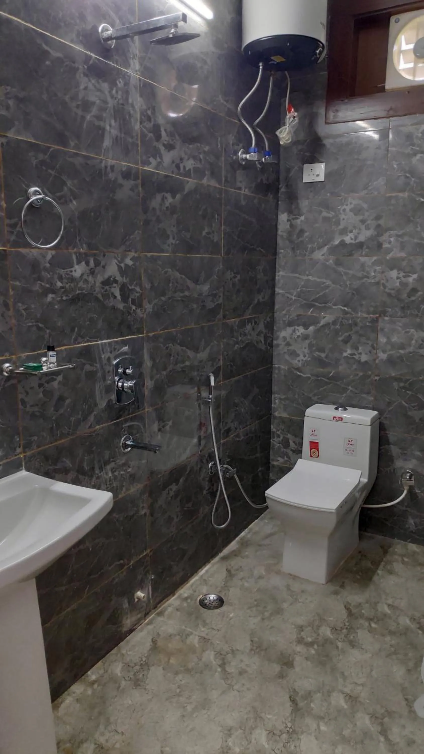 Shower in Dreamland Resort