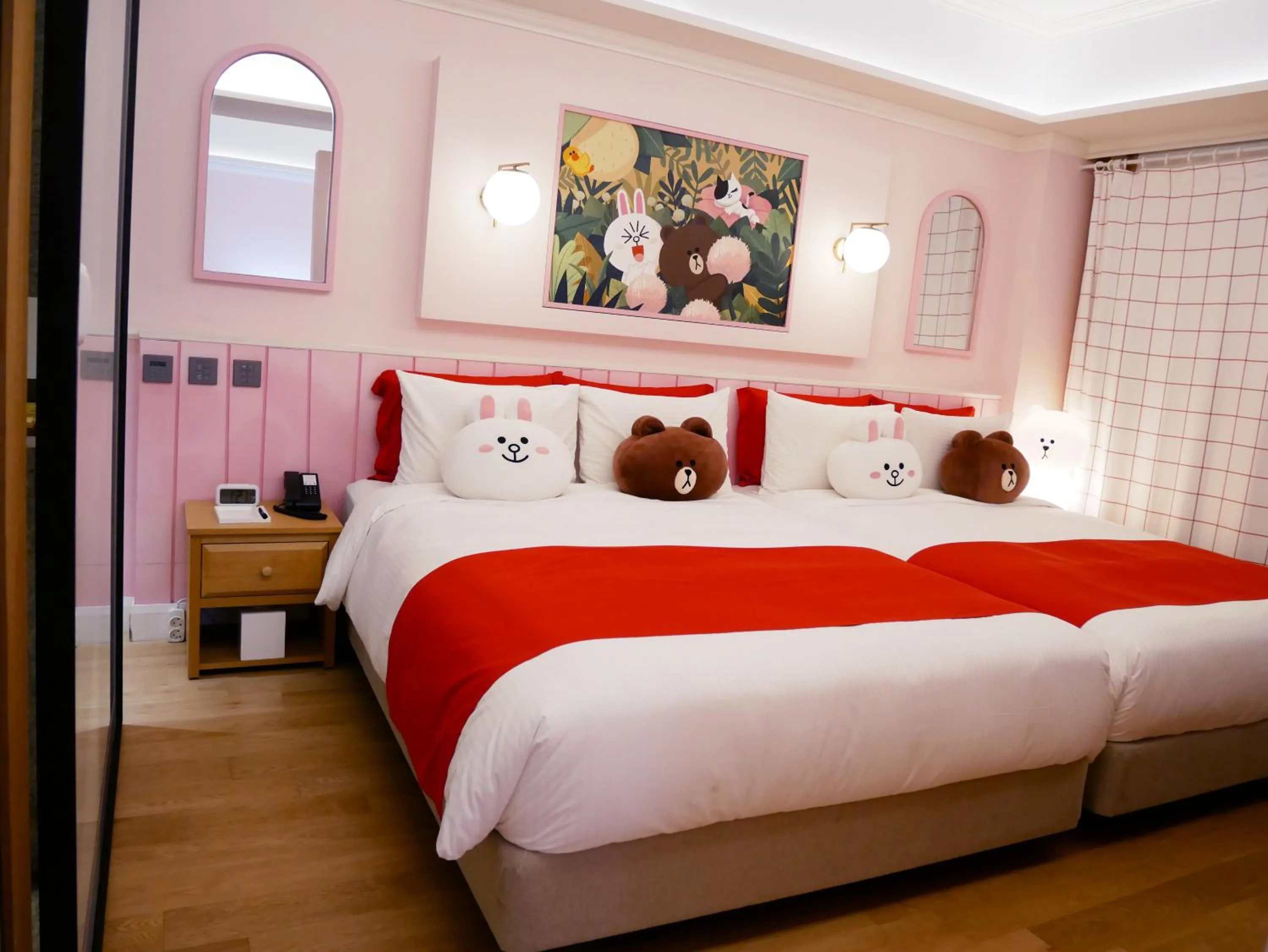 Bedroom, Bed in Sotetsu Hotels The Splaisir Seoul Myeongdong