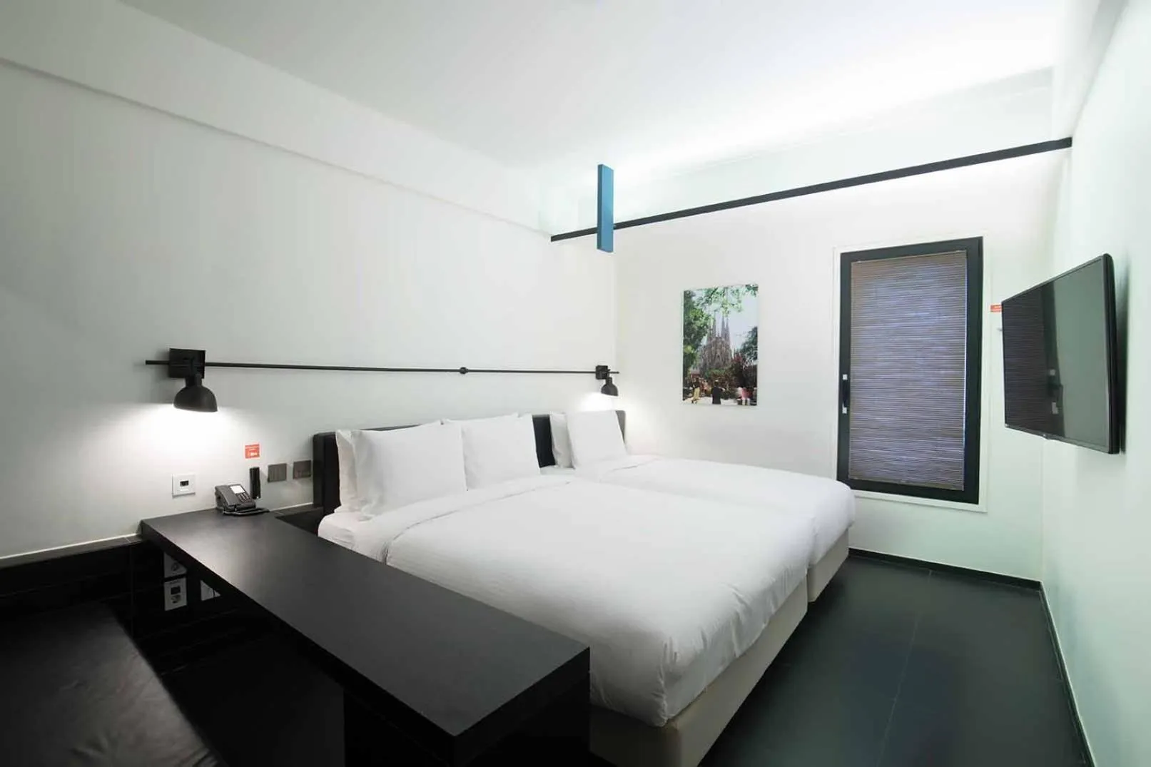 Bed in Sotetsu Hotels The Splaisir Seoul Myeongdong