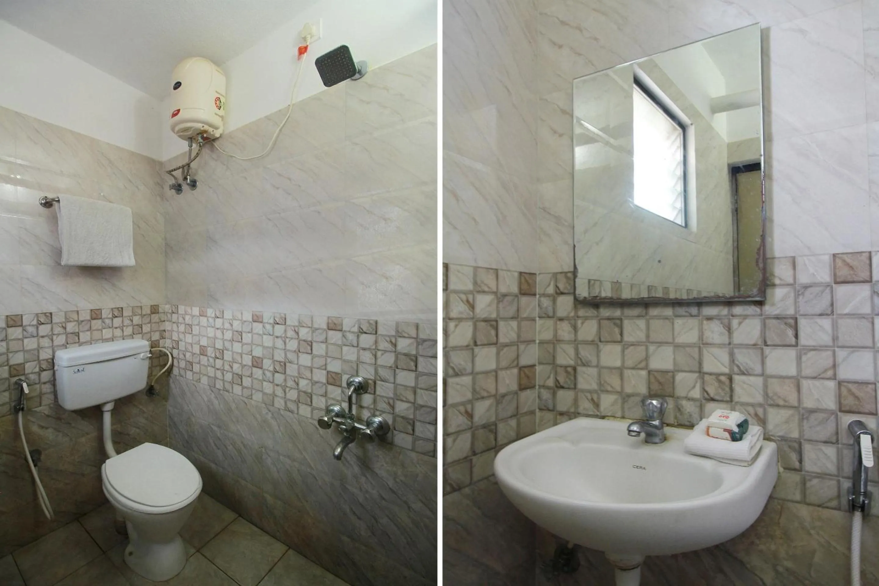 Bathroom in Hotel O The Mangrove Wood Residency