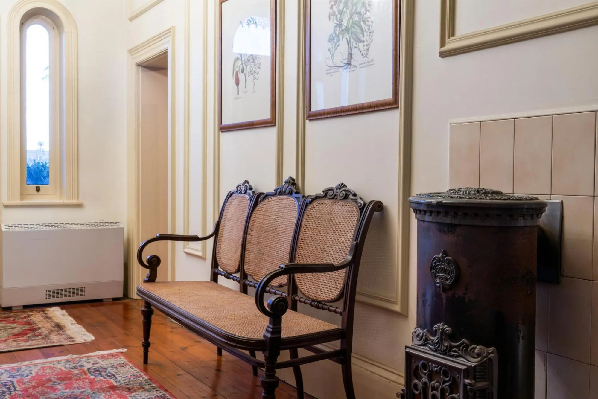 Seating area in Colhurst House