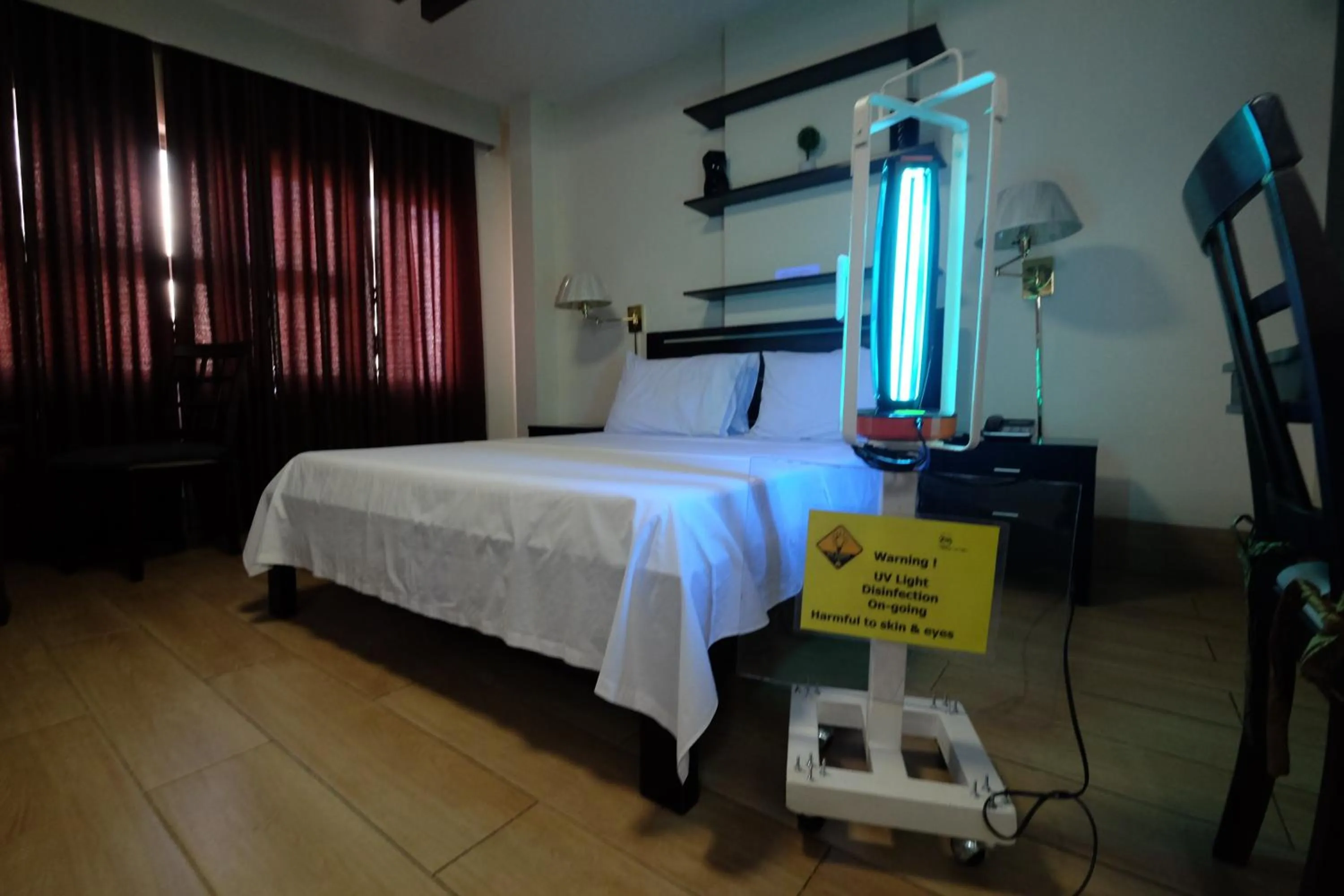 Photo of the whole room, Bed in Oriental Zen Suites