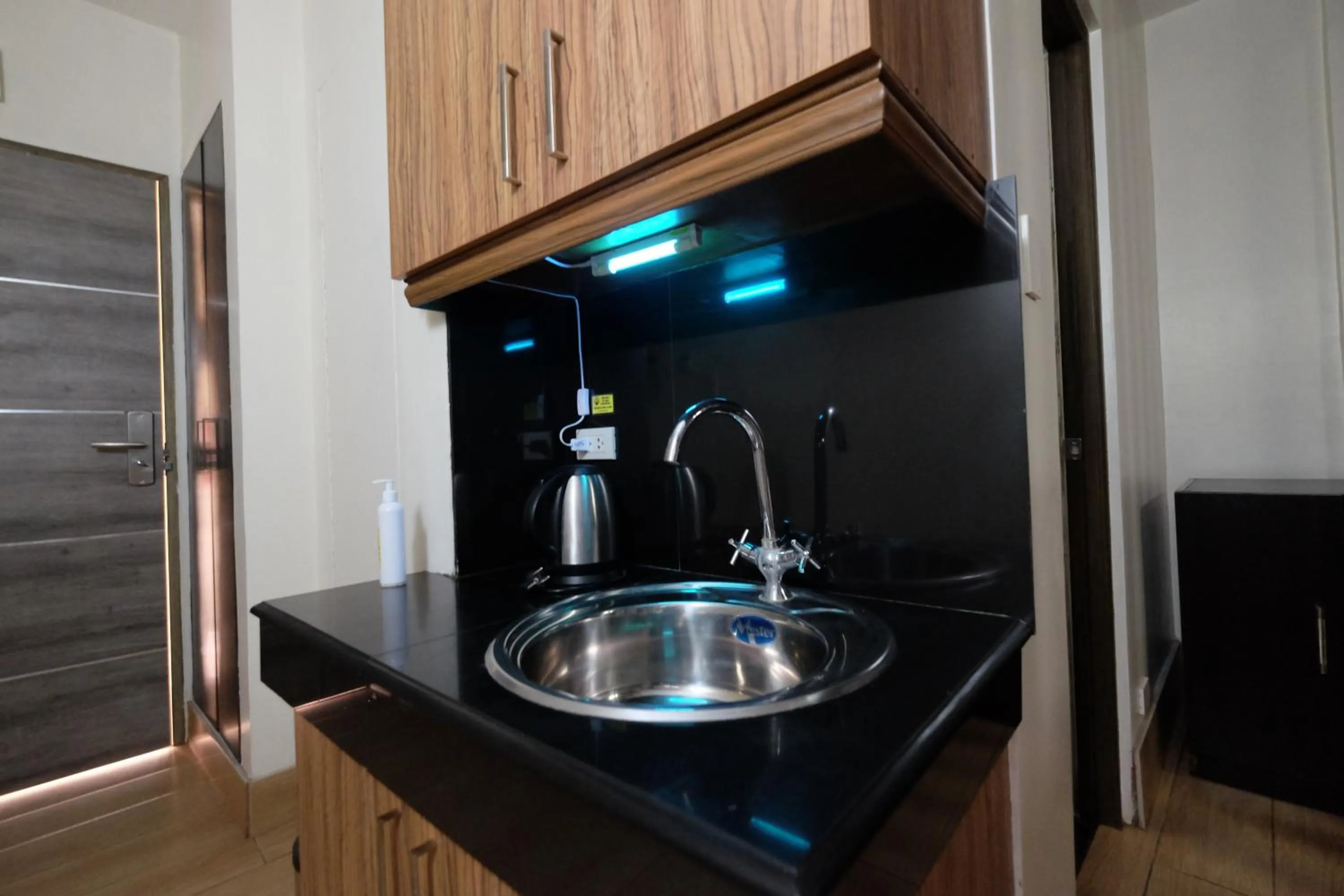 Kitchen or kitchenette in Oriental Zen Suites