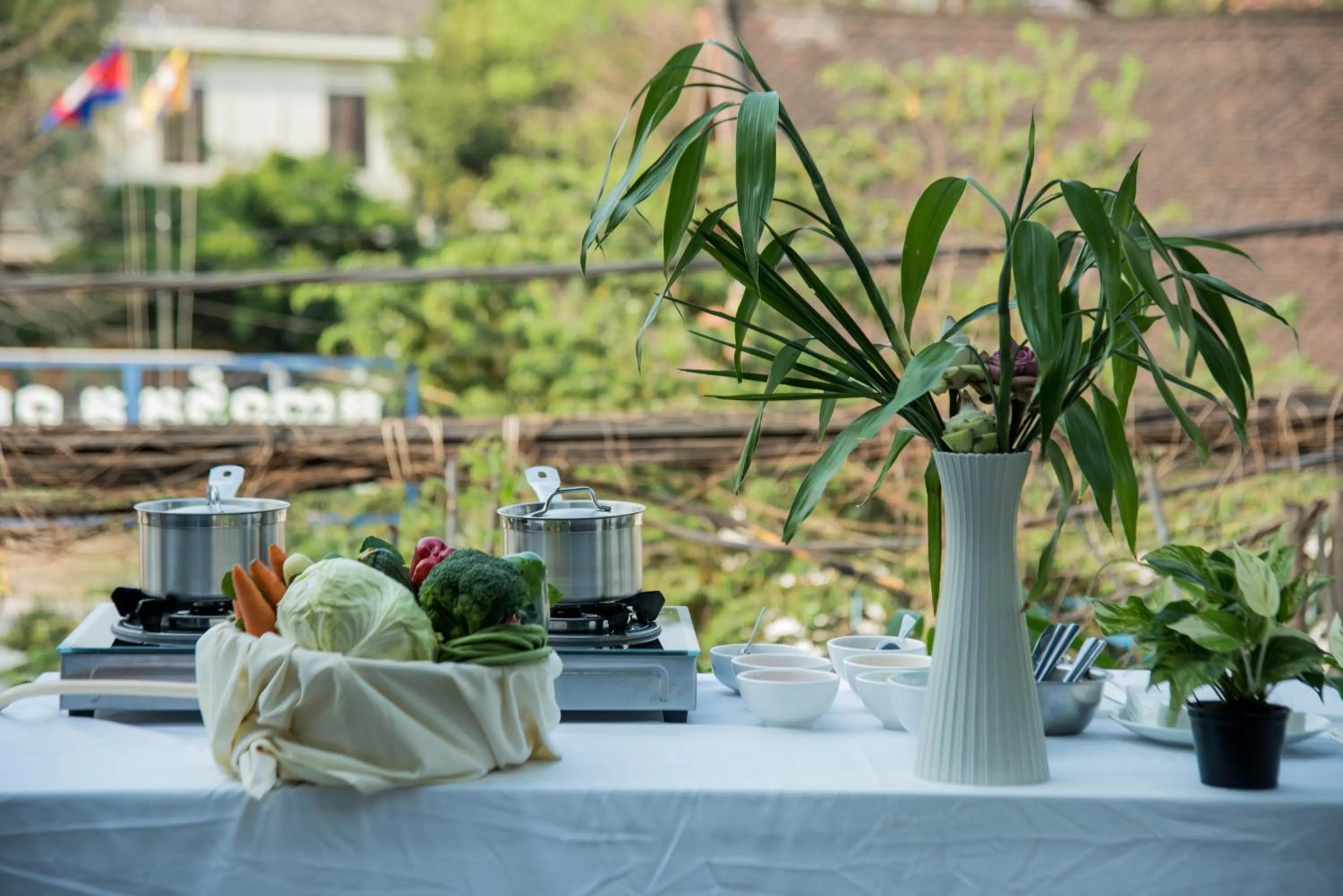 BBQ facilities in King Rock Boutique Hotel