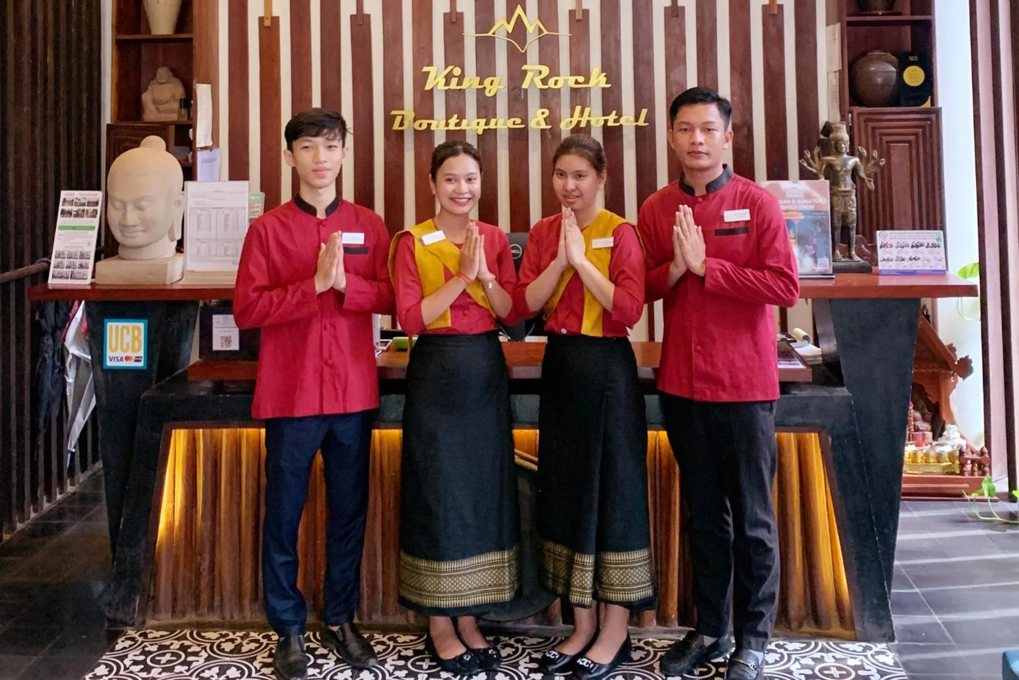 Staff in King Rock Boutique Hotel