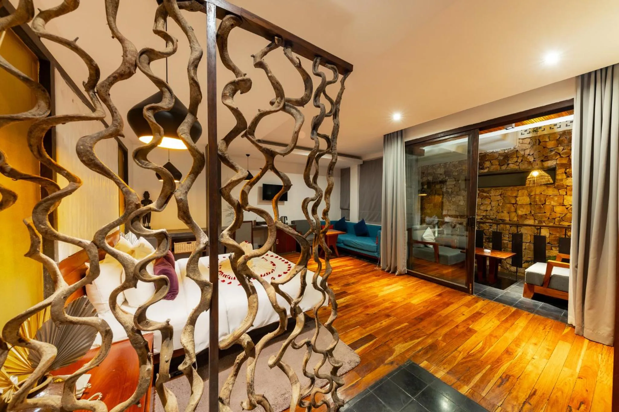 Bedroom in King Rock Boutique Hotel