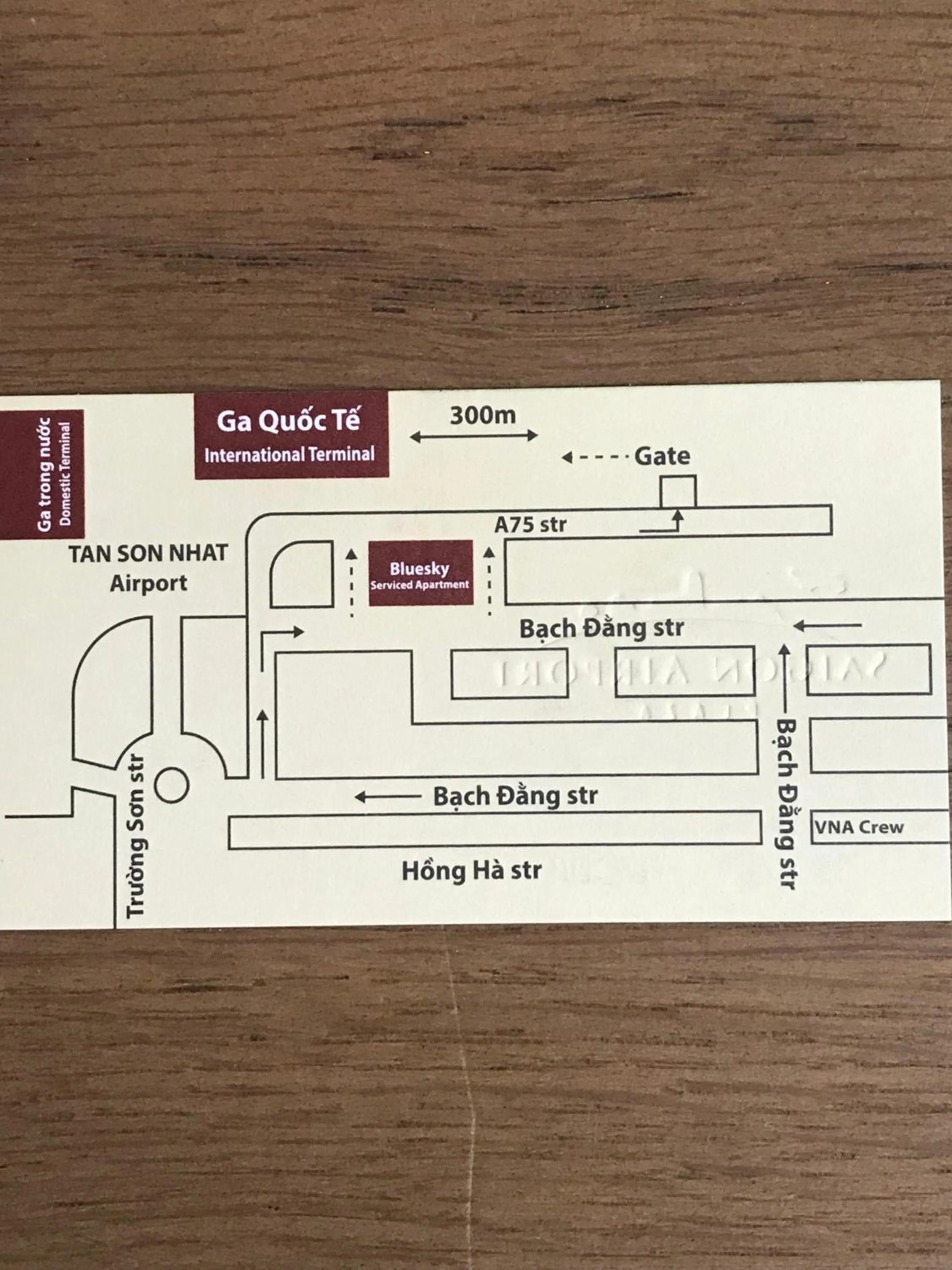 Floor plan in Bluesky Serviced Apartment Airport Plaza