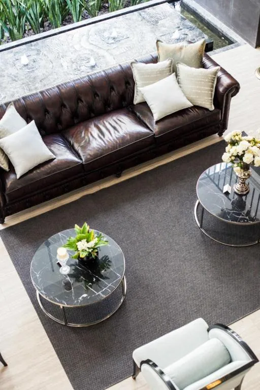 Living room in Hotel Once Bangkok