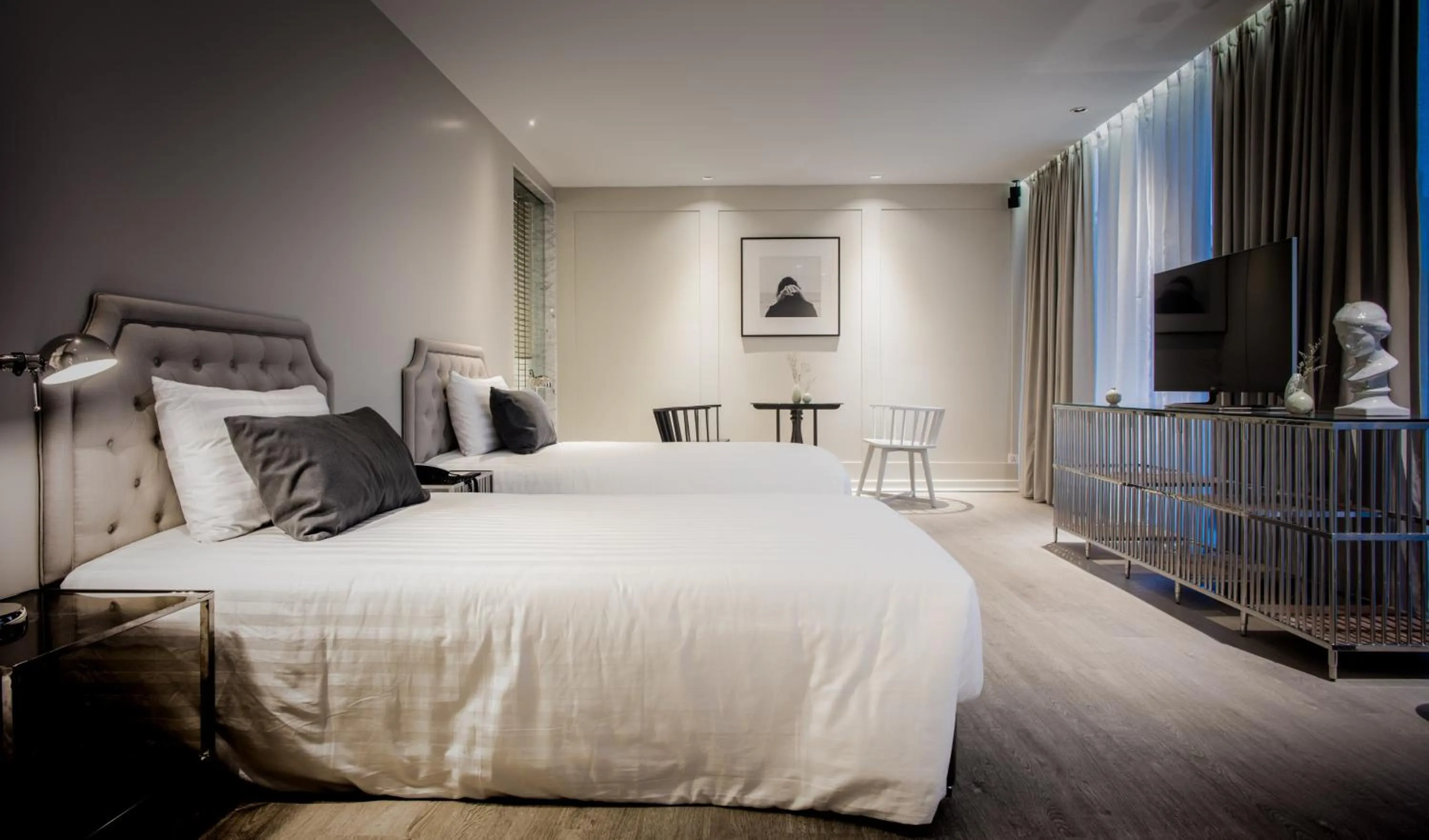 Photo of the whole room, Bed in Hotel Once Bangkok