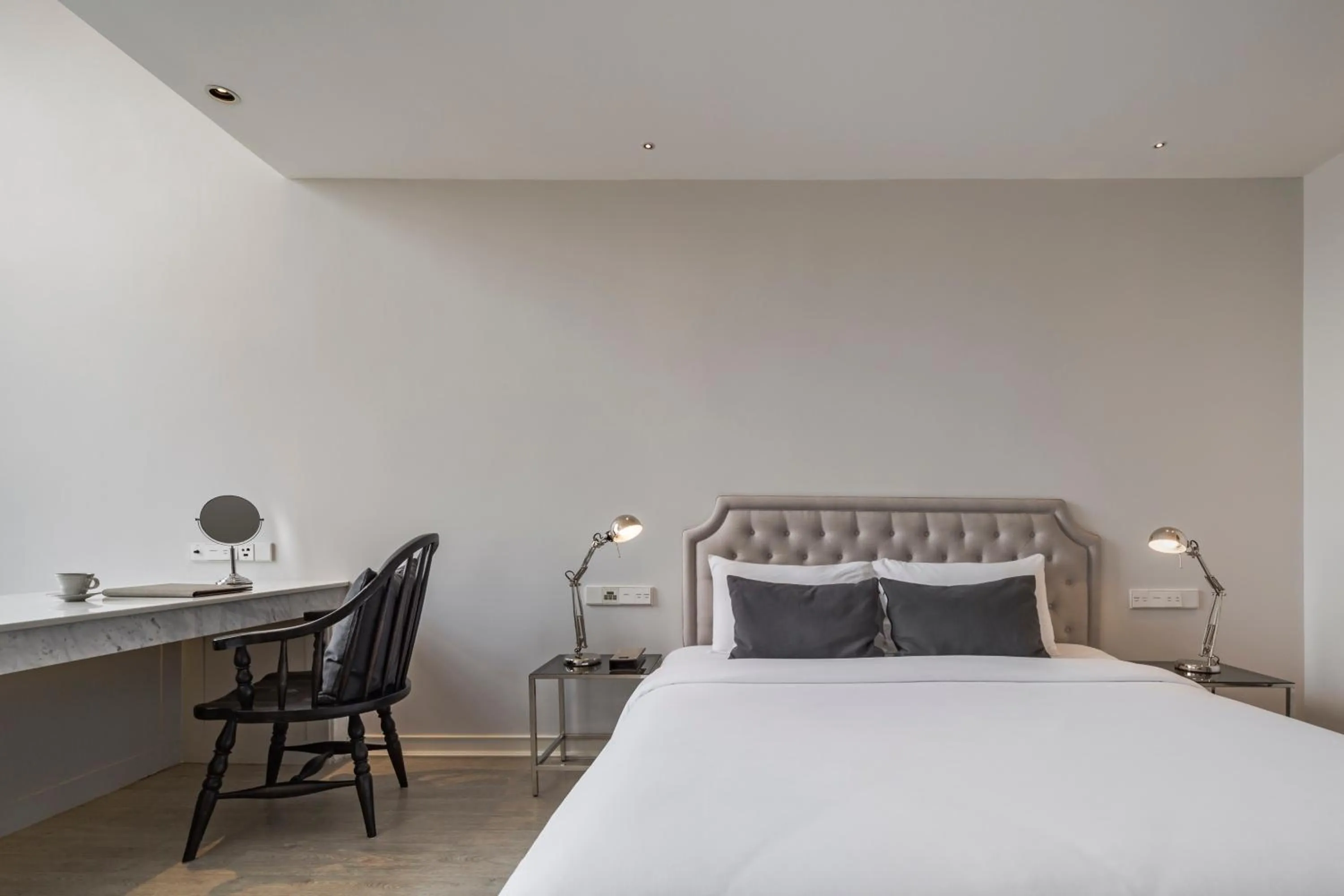 Bed in Hotel Once Bangkok