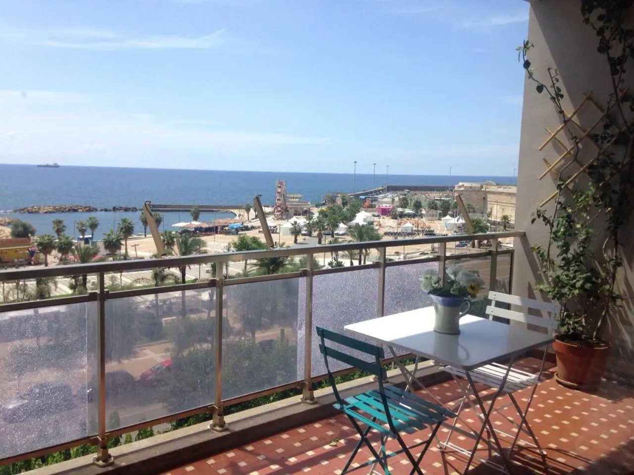 Balcony/Terrace in La Casa Sul Mare