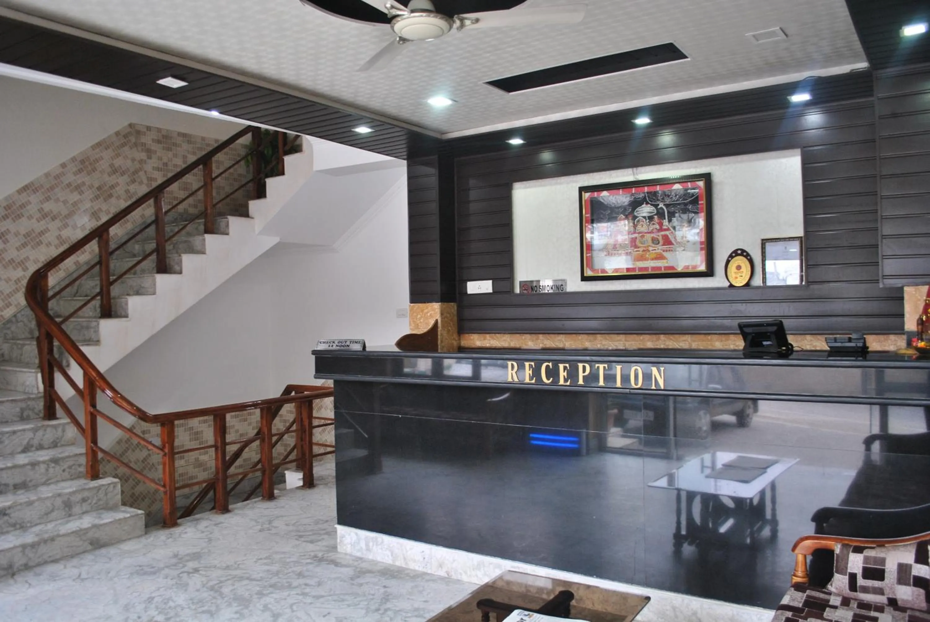 Lobby or reception in Hotel Maha Luxmi Palace