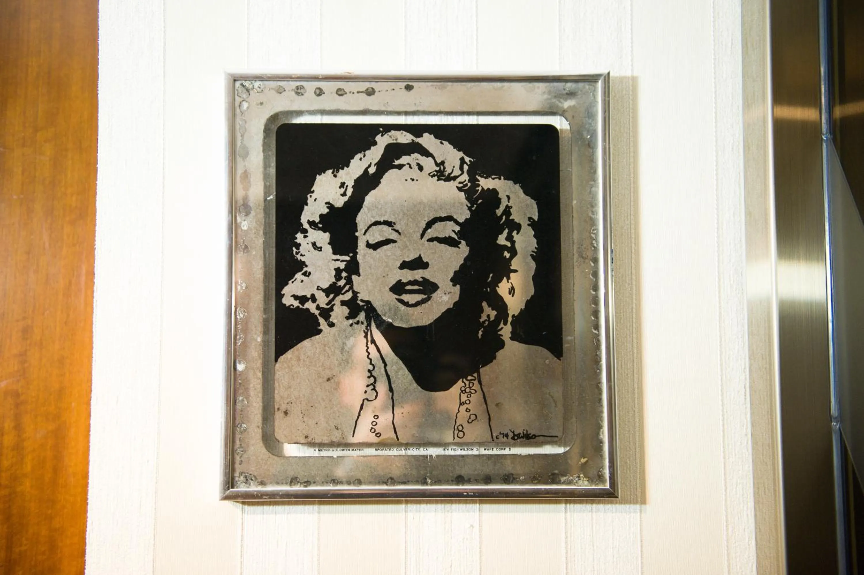 Decorative detail in Hotel Madera Hollywood