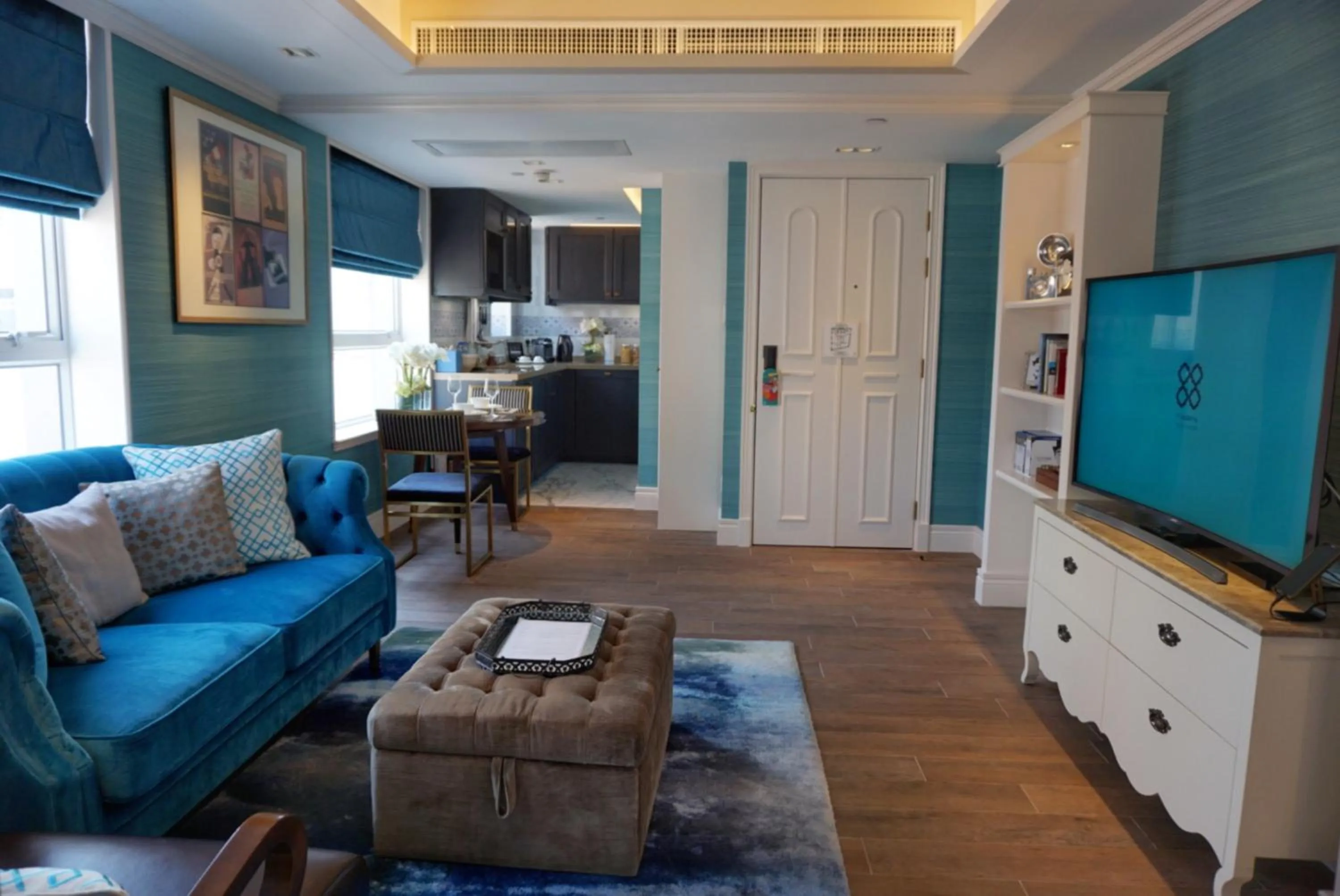 Living room in Hotel Madera Hollywood