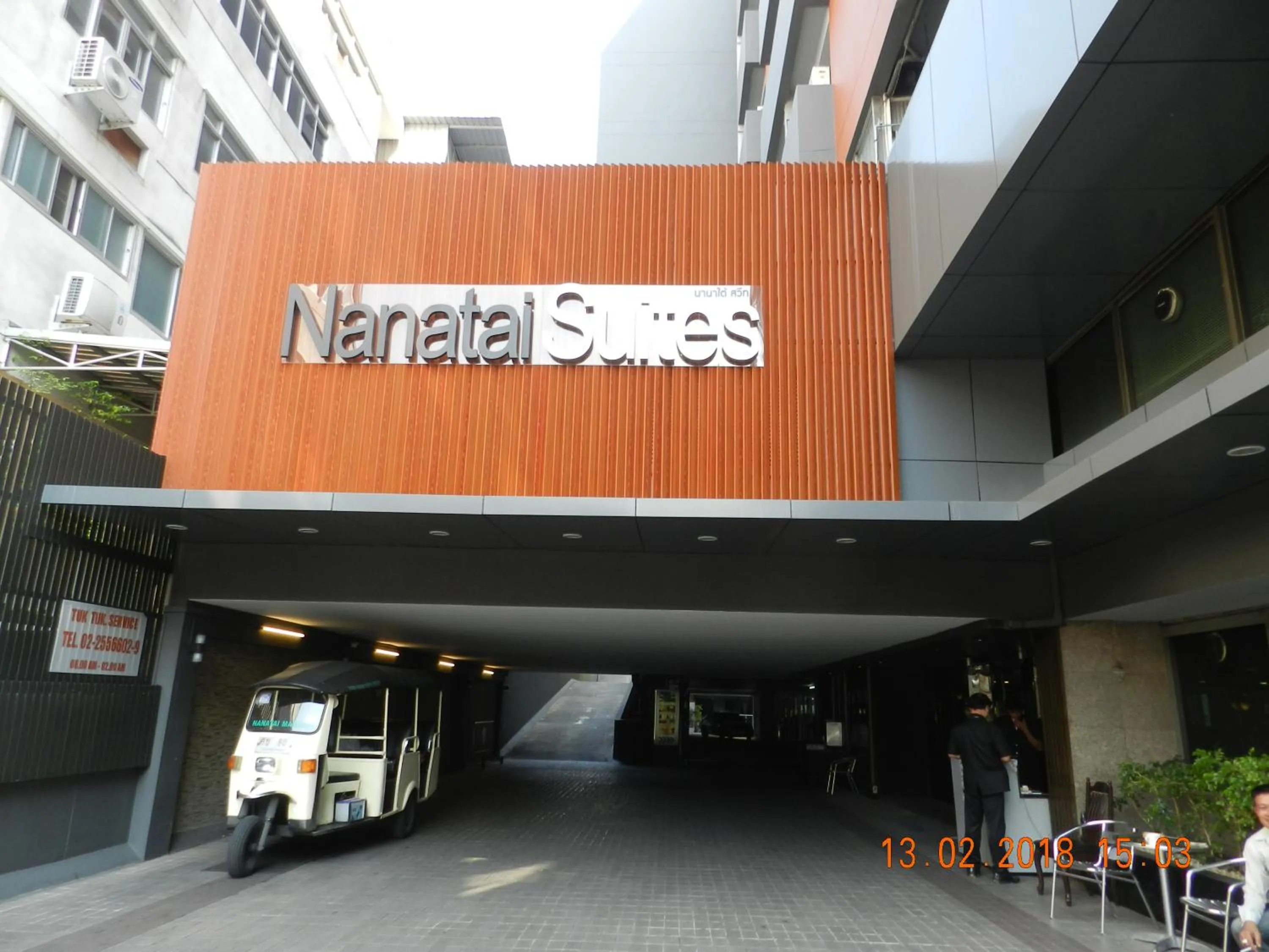 Facade/entrance in Nanatai Suites