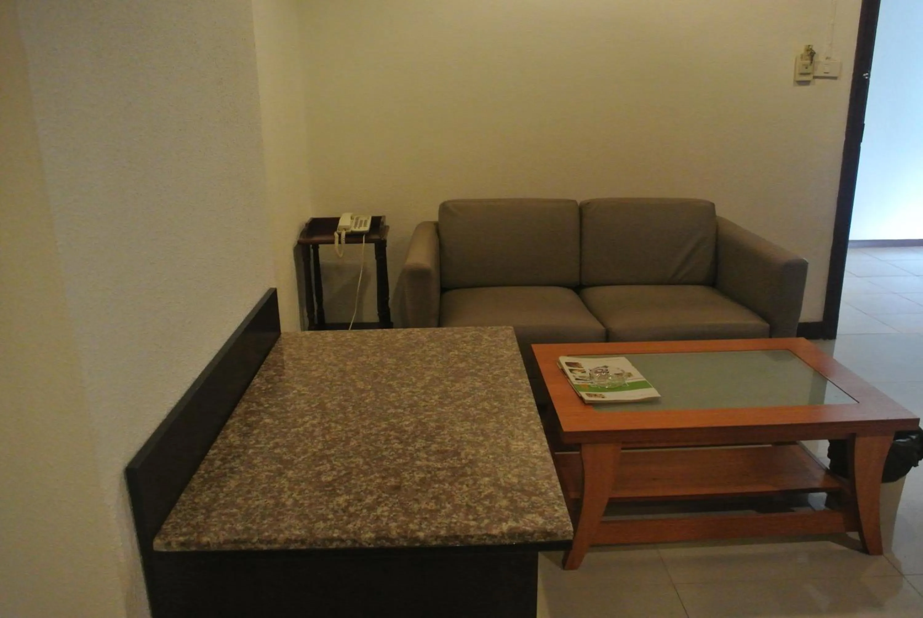 Living room in Nanatai Suites