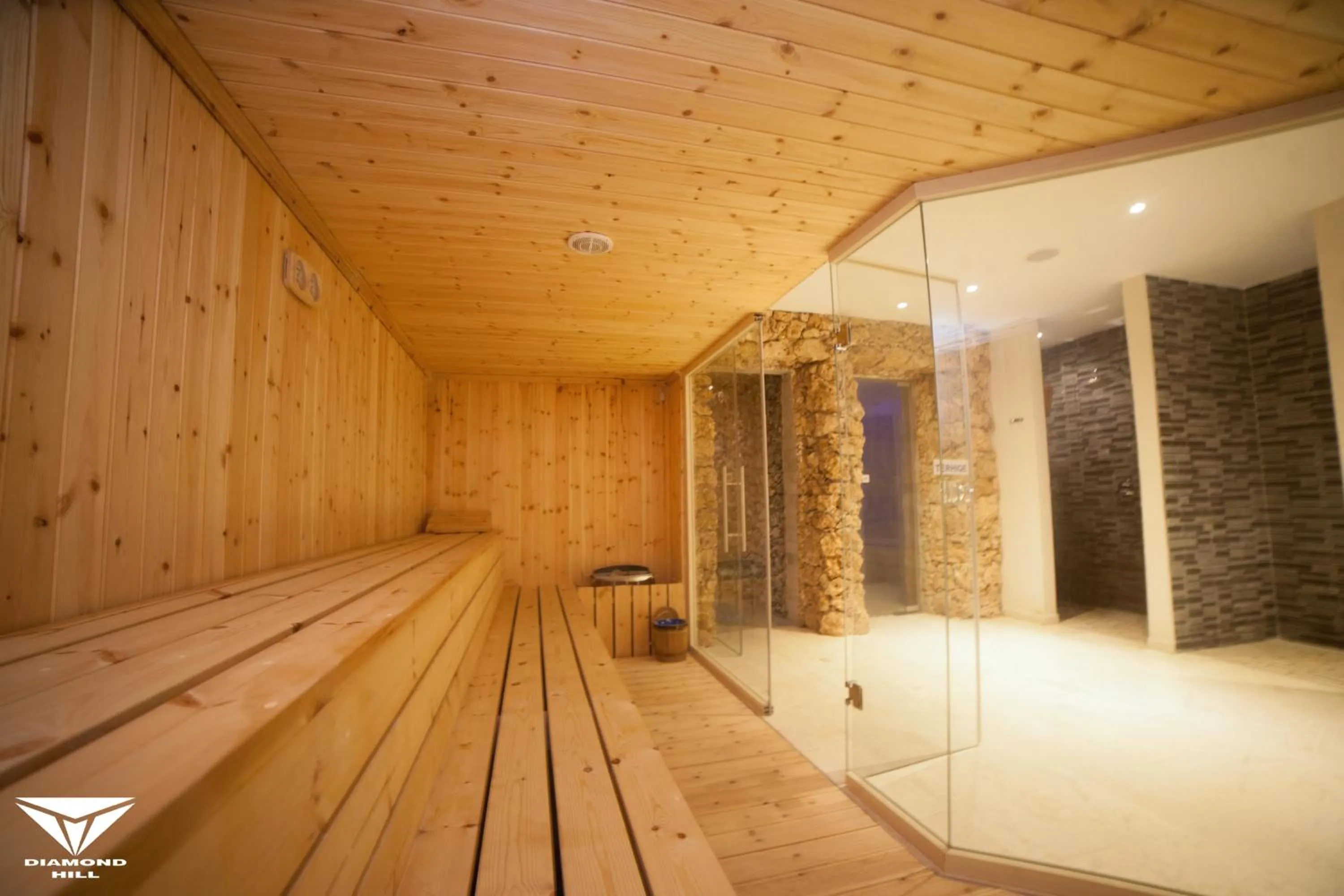Sauna in Diamond Hill Resort & SPA